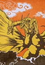 Godzilla King Ghidorah 45" x 60" Fleece Blanket Alt 1