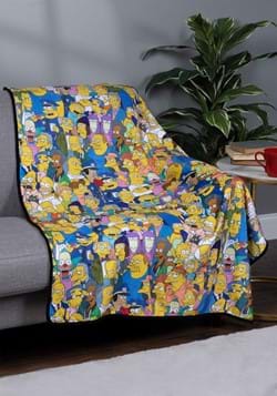 Simpsons Characters 45x60 Fleece Blanket