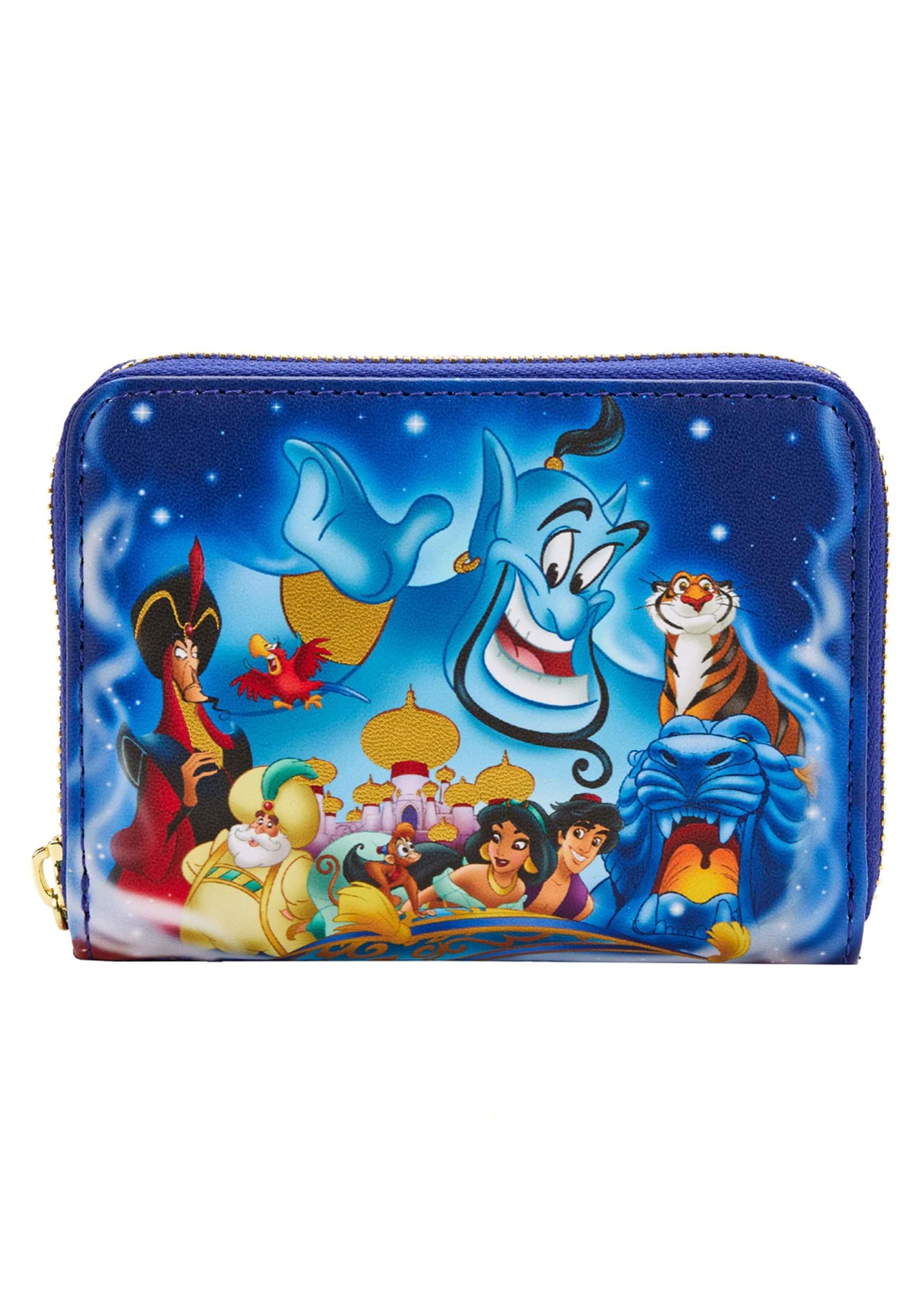 Loungefly Aladdin 30th Anniversary Ziparound Disney Wallet
