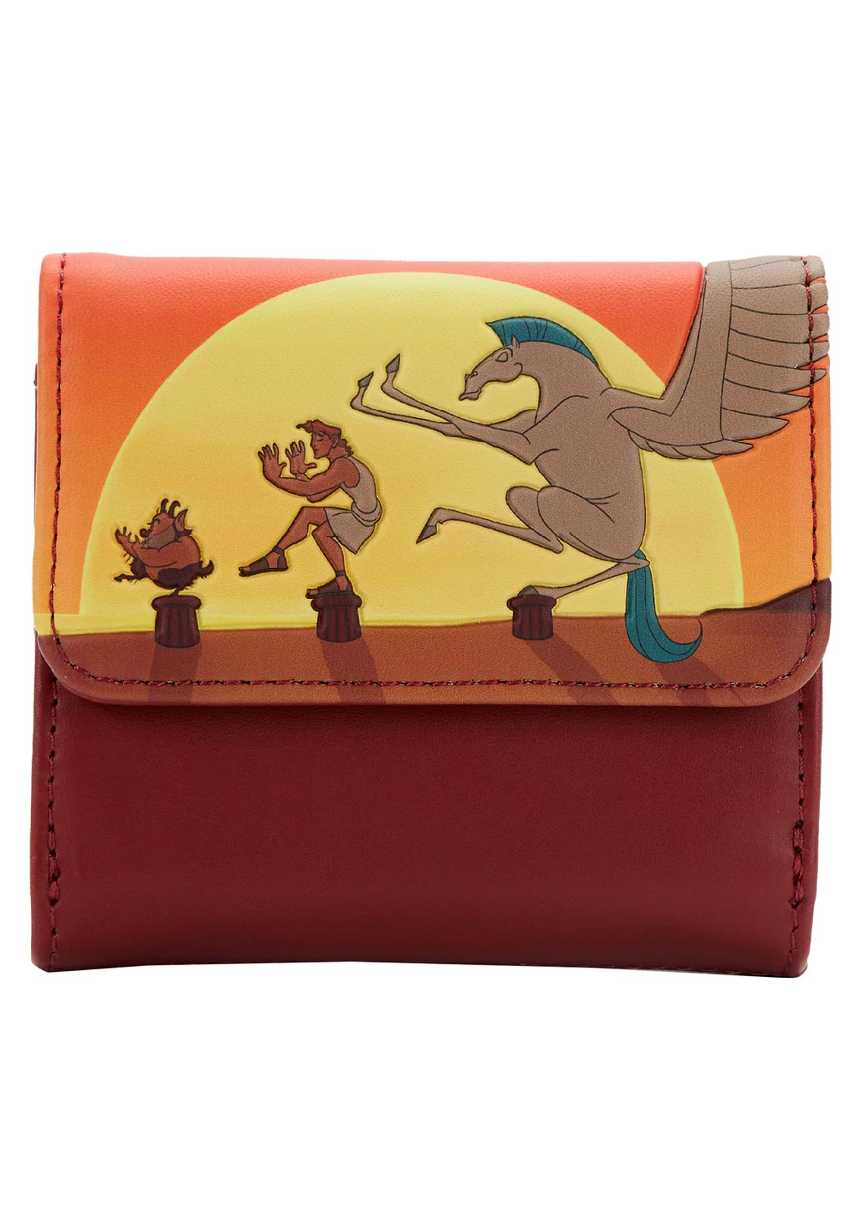 Loungefly Hercules Disney 25th Anniversary Sunset Wallet