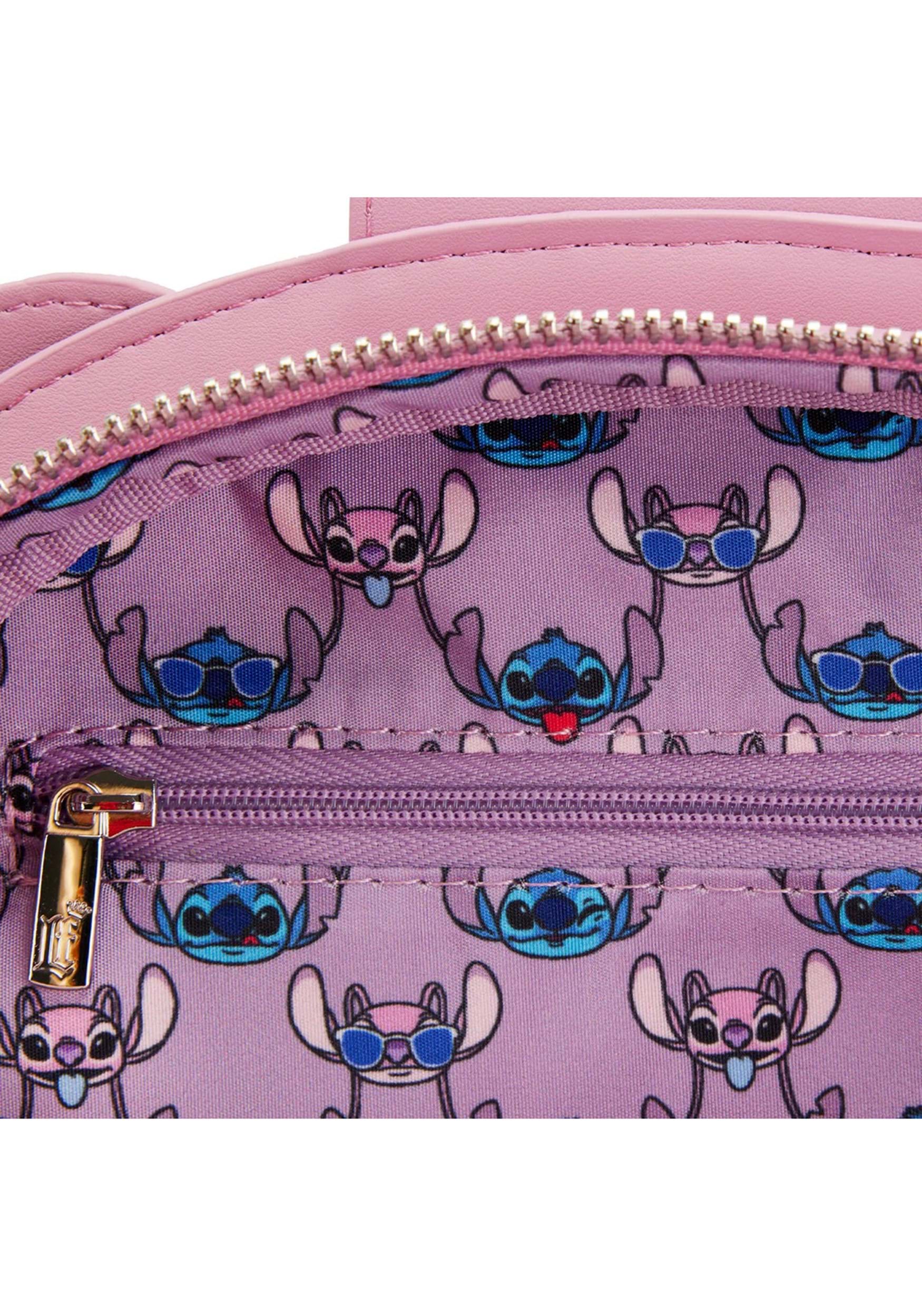 Disney Purse Backpack Stitch 11″ Faux Leather Bag Backpack Fashion Lilo &  Stitch | eBay