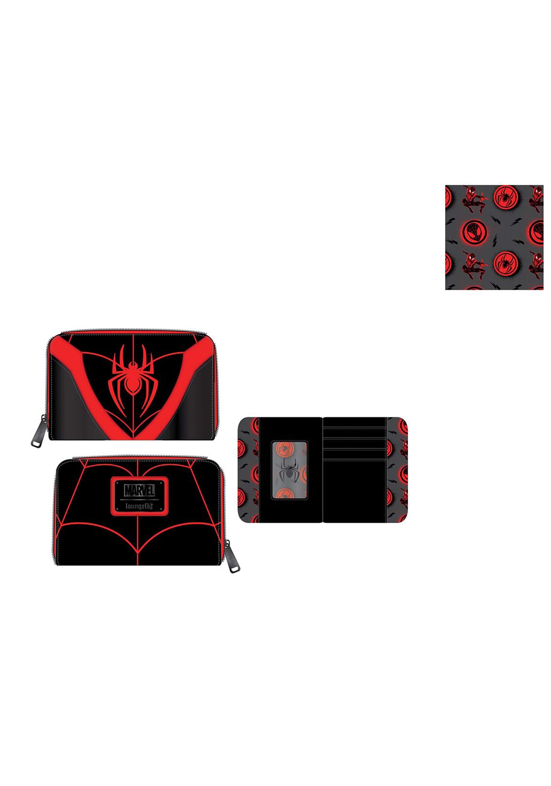 Loungefly Marvel Miles Morales Ziparound Wallet