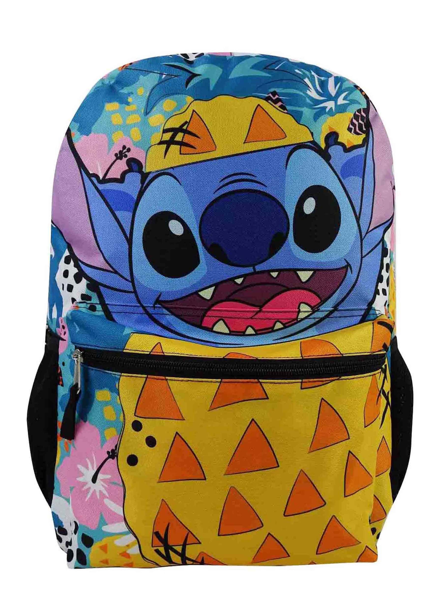 Large Lilo And Stitch Pineapple Backpack