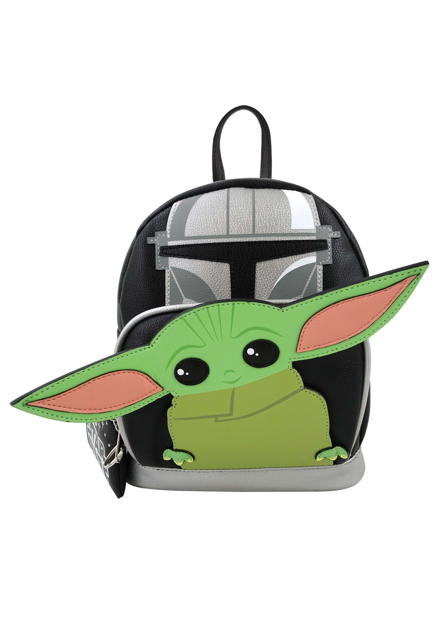 Star Wars The Child 10 inch Pleather Backpack W Coin Purse