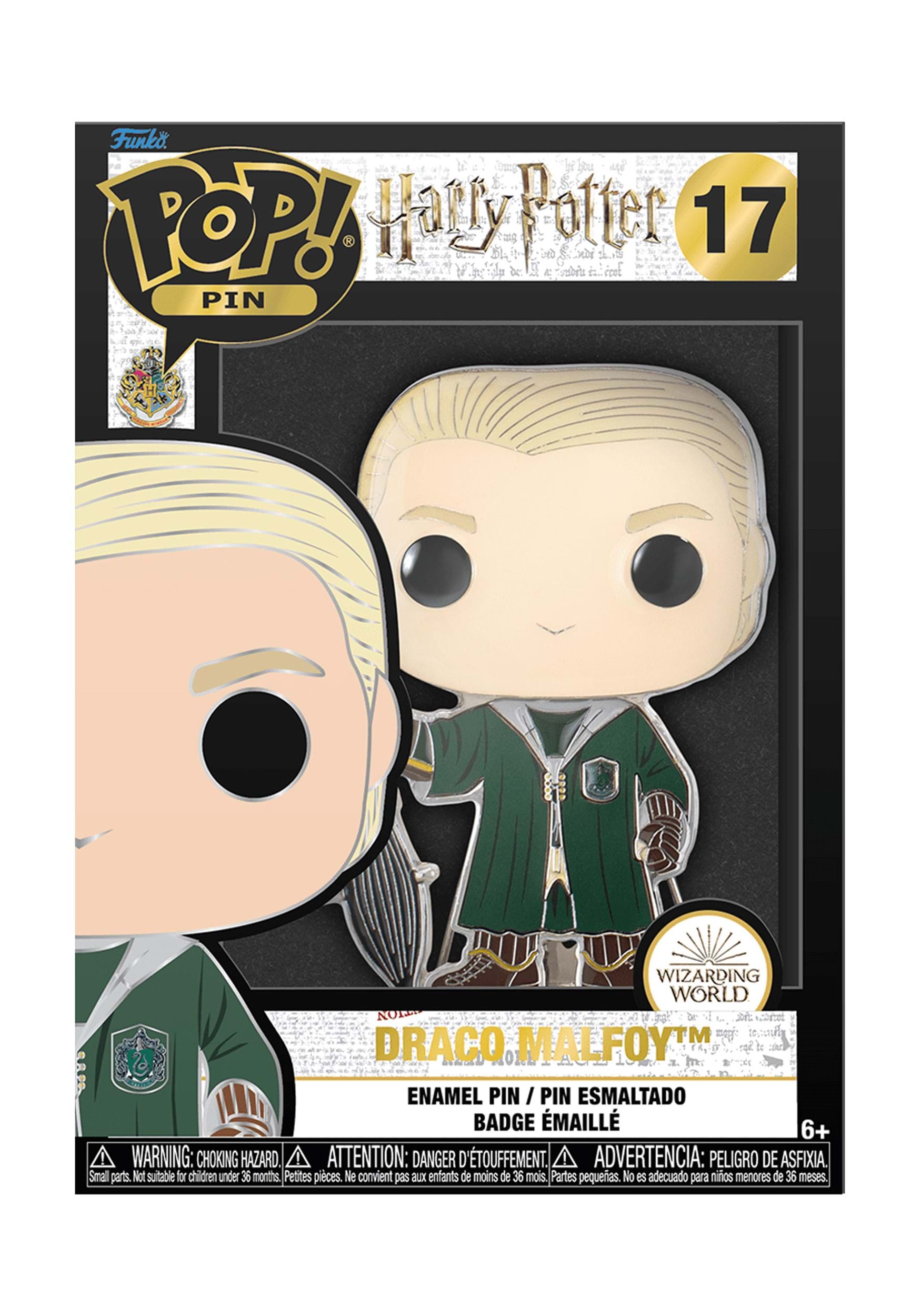 Funko Pop Movies: Harry Potter - Quidditch Draco Malfoy Collectible Figure,  Multicolor