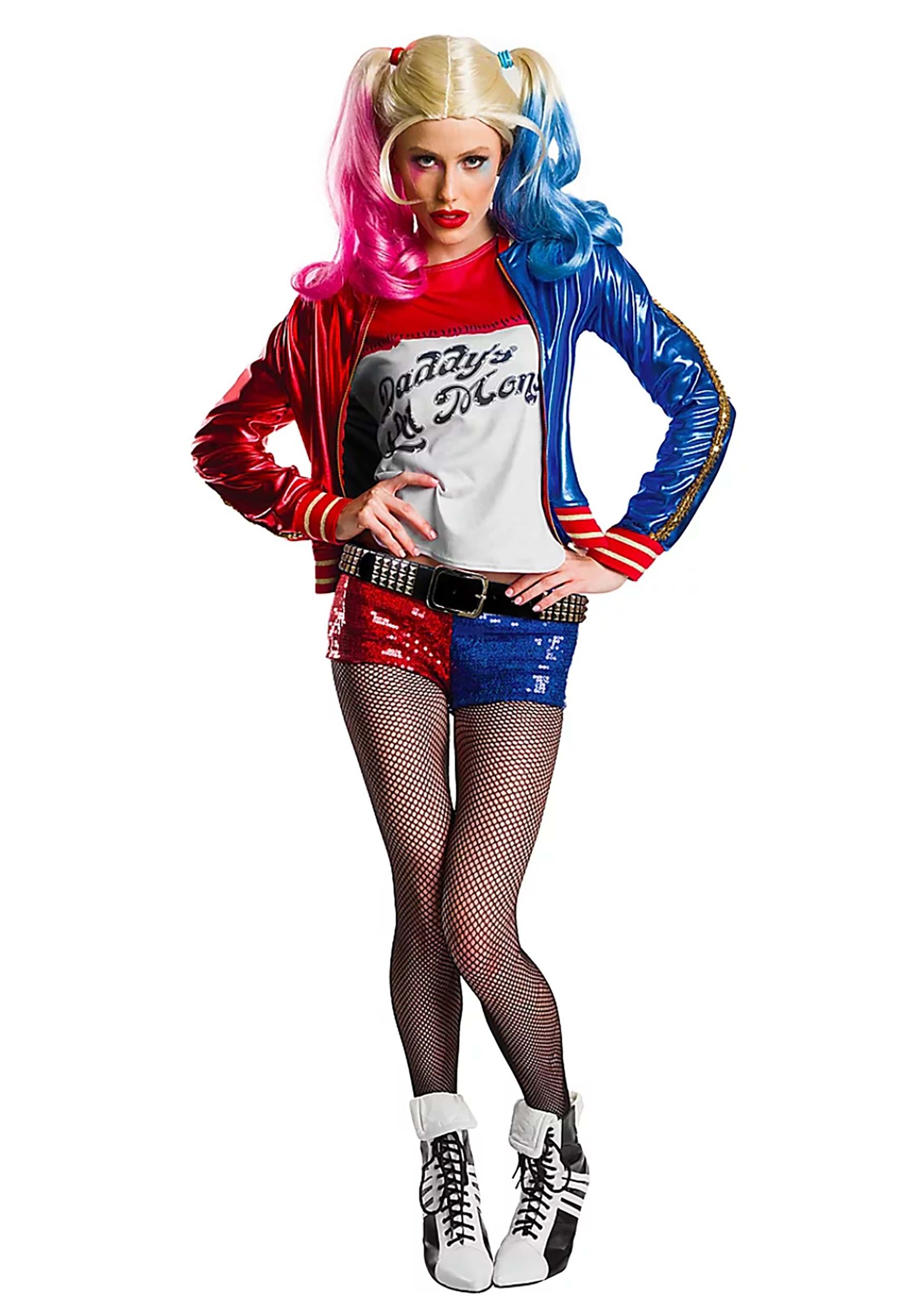 Suicide Squad Womens Harley Quinn Premium Costume