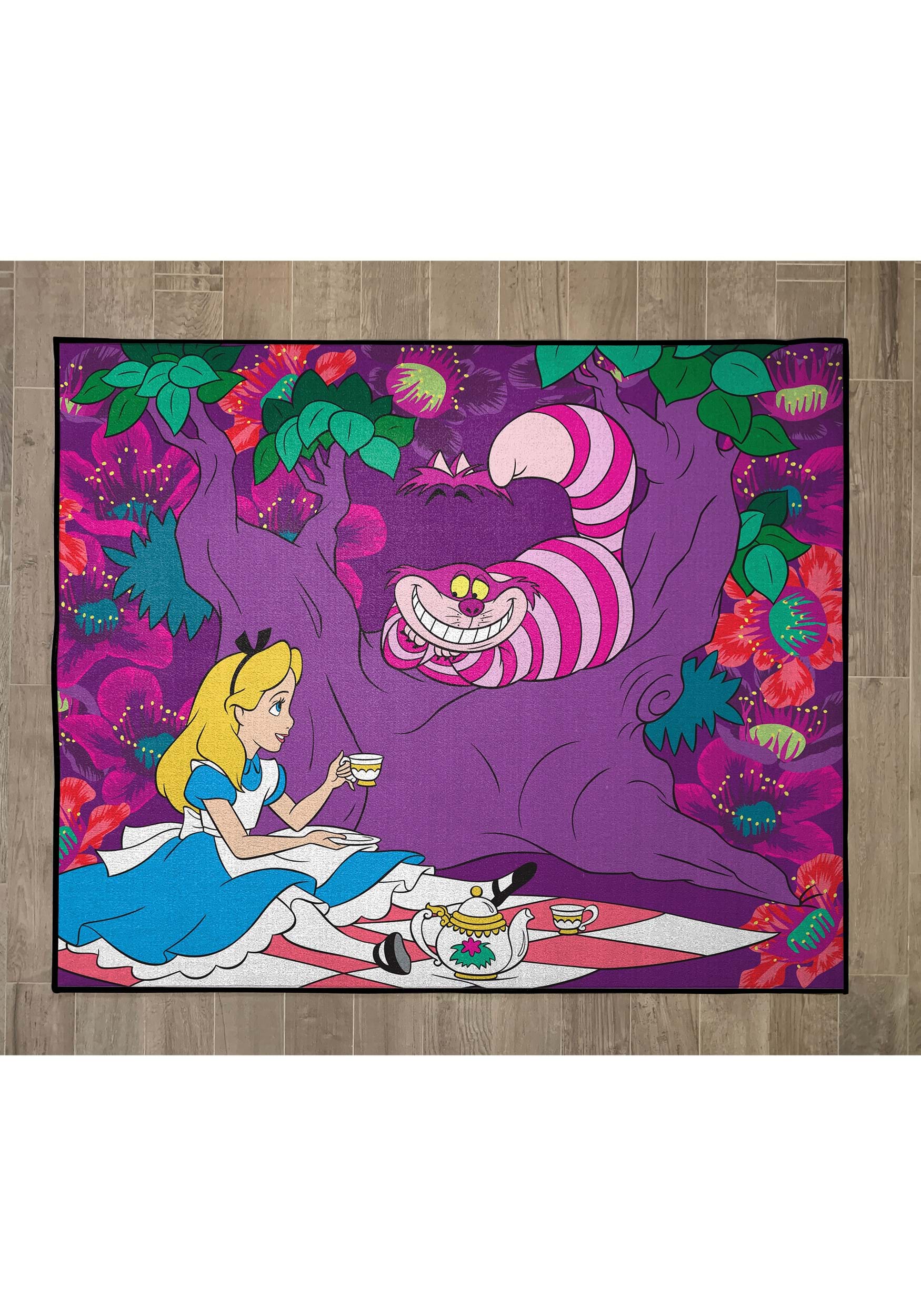 Alice in Wonderland Kids Disney Room Rug