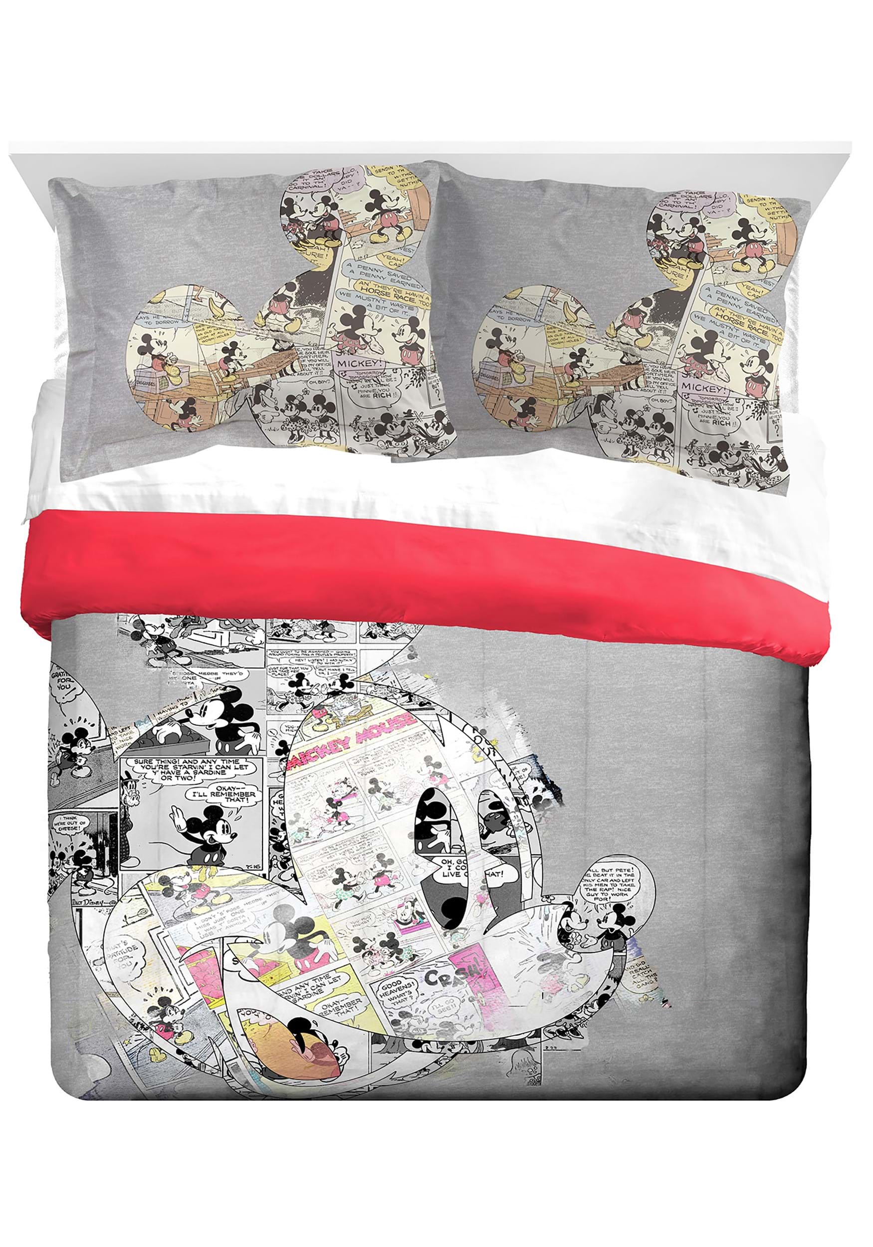 Mickey Mouse Oh Gosh Disney Queen Comforter & Sham