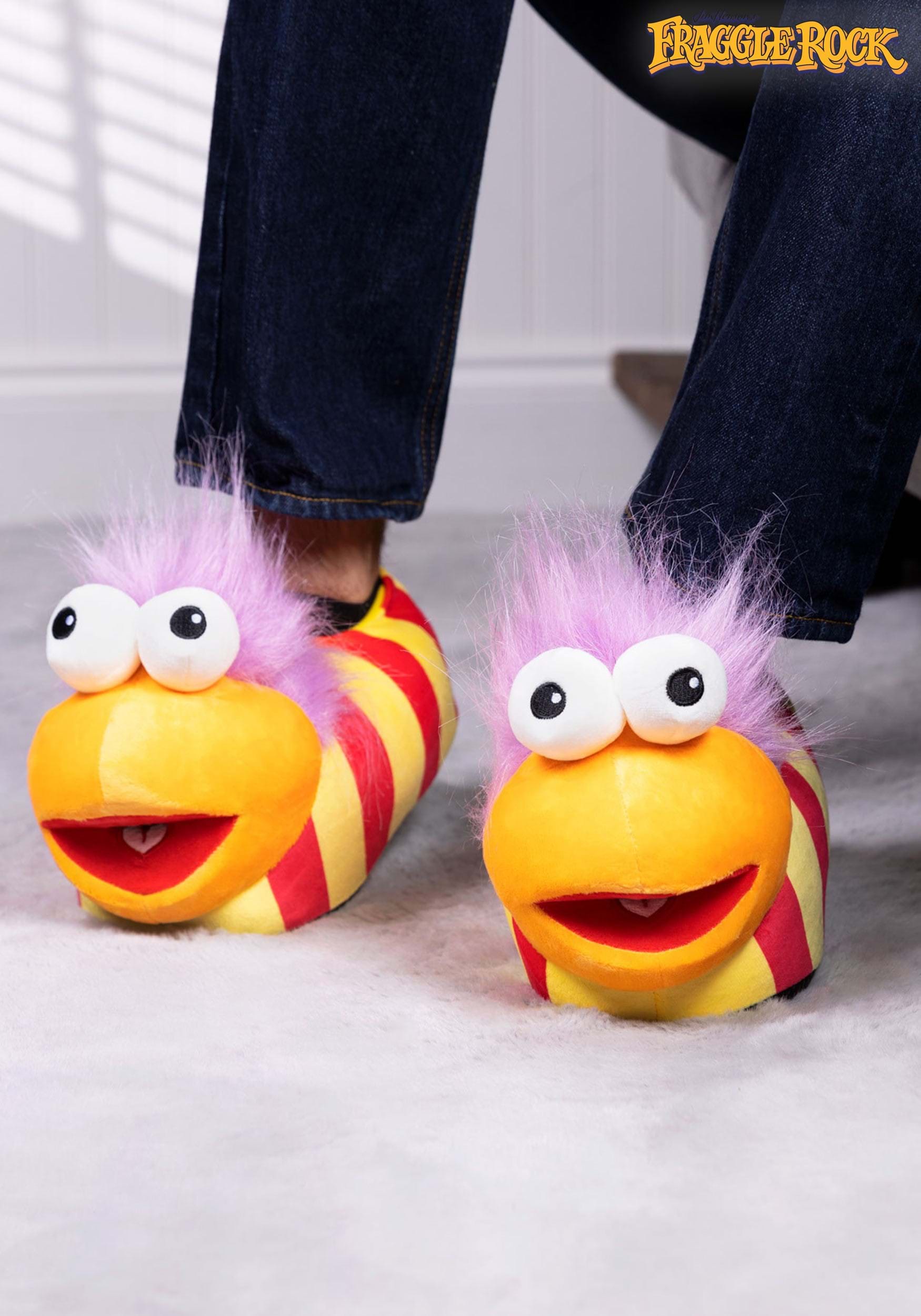 Fraggle Rock Gobo Plush Adult Slippers