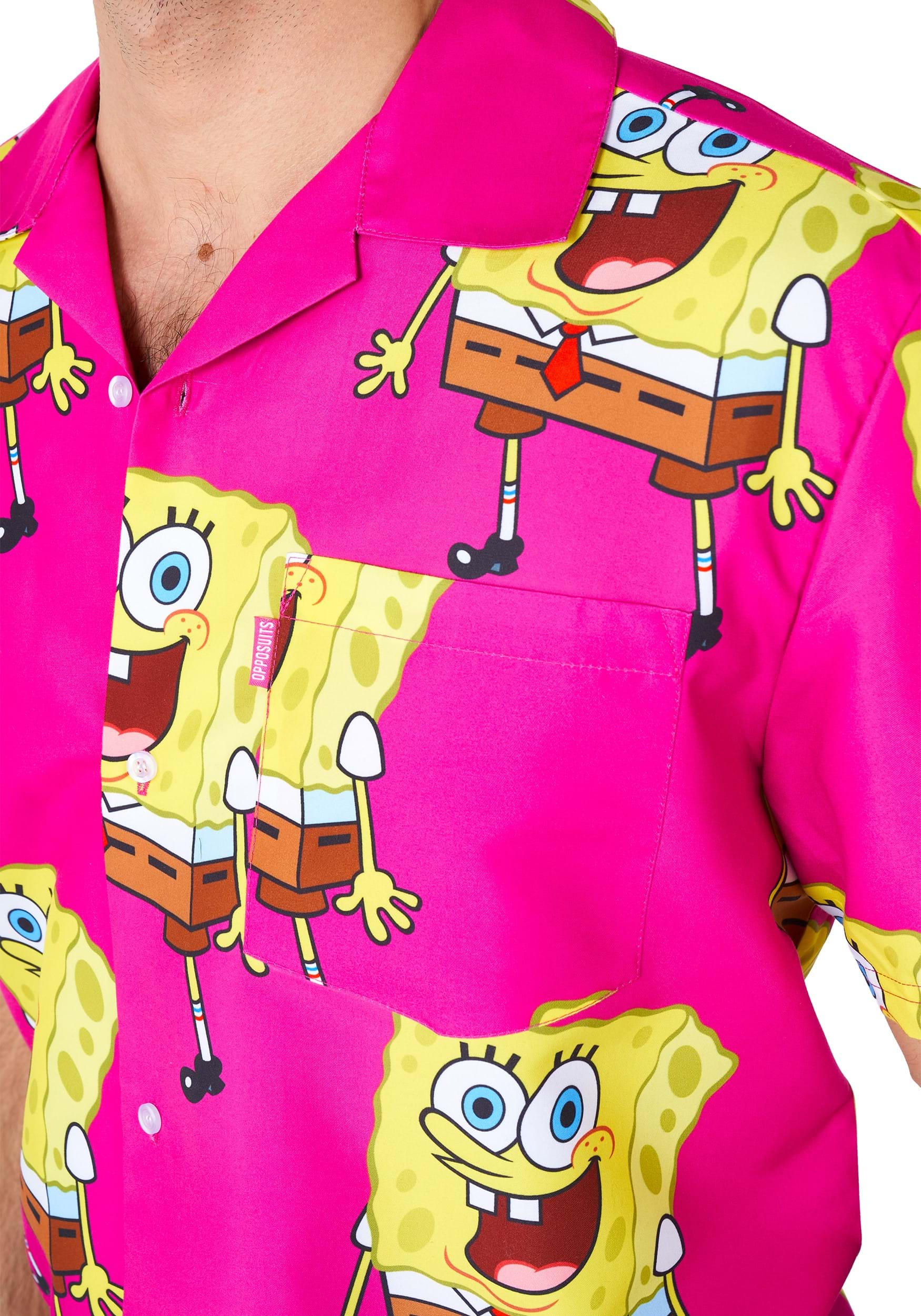 Spongebob Swimsuit & Shirt Set