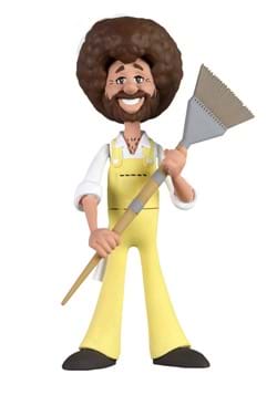 Toony Classic Bob Ross in Overalls 6" Scale Action