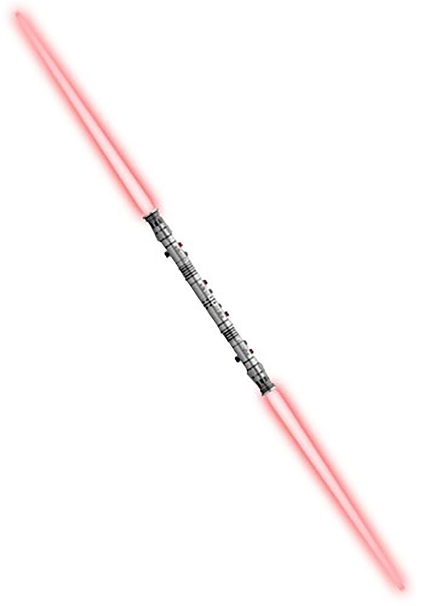 Red Double-Blade Darth Maul Lightsaber from Star Wars
