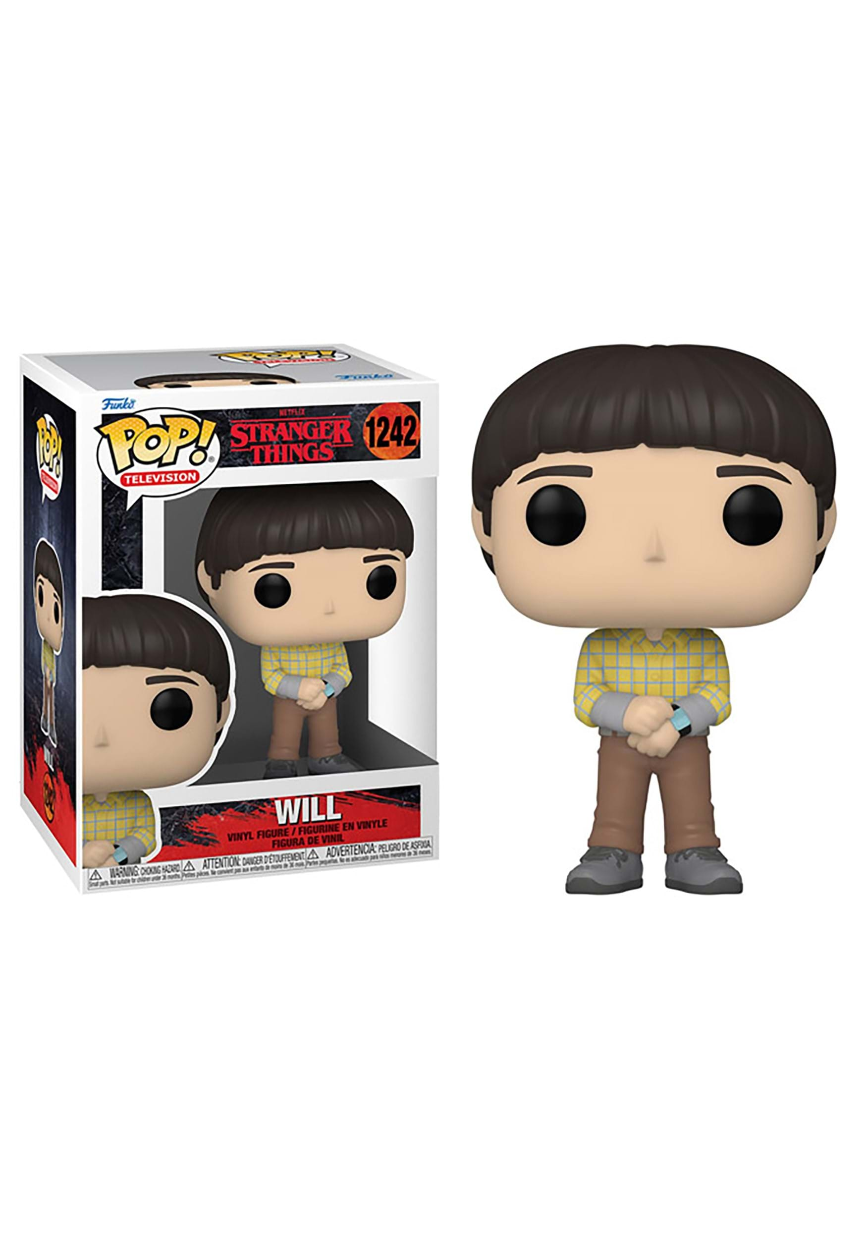  POP [Stranger Things - Will Byers [Season 4] Funko Vinyl Figure  (Bundled with Compatible Box Protector Case), Multicolor, 3.75 inches :  Toys & Games