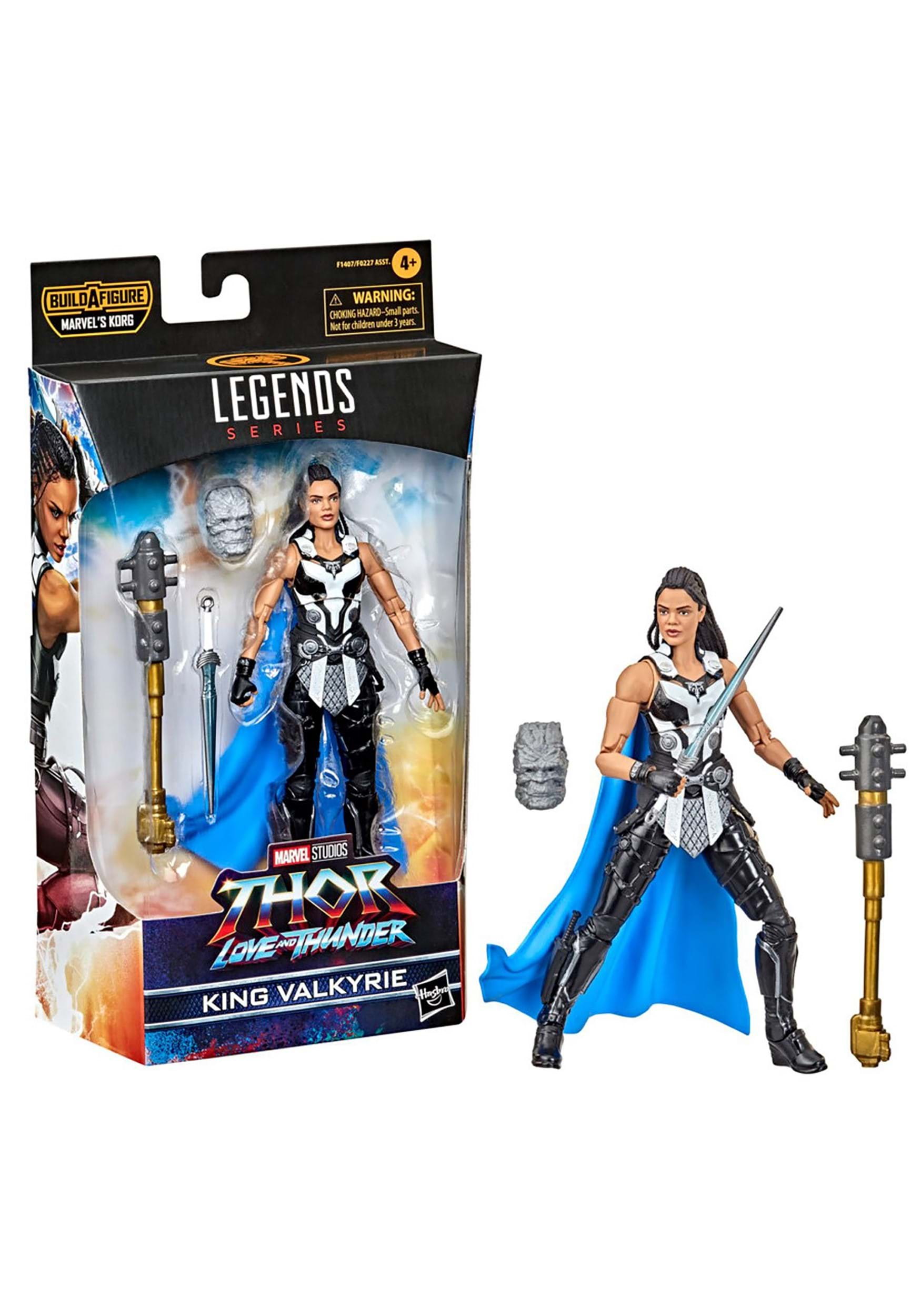  Marvel Legends Series Thor: Love and Thunder Thor Action Figure  6-inch Collectible Toy, 3 Accessories : Toys & Games