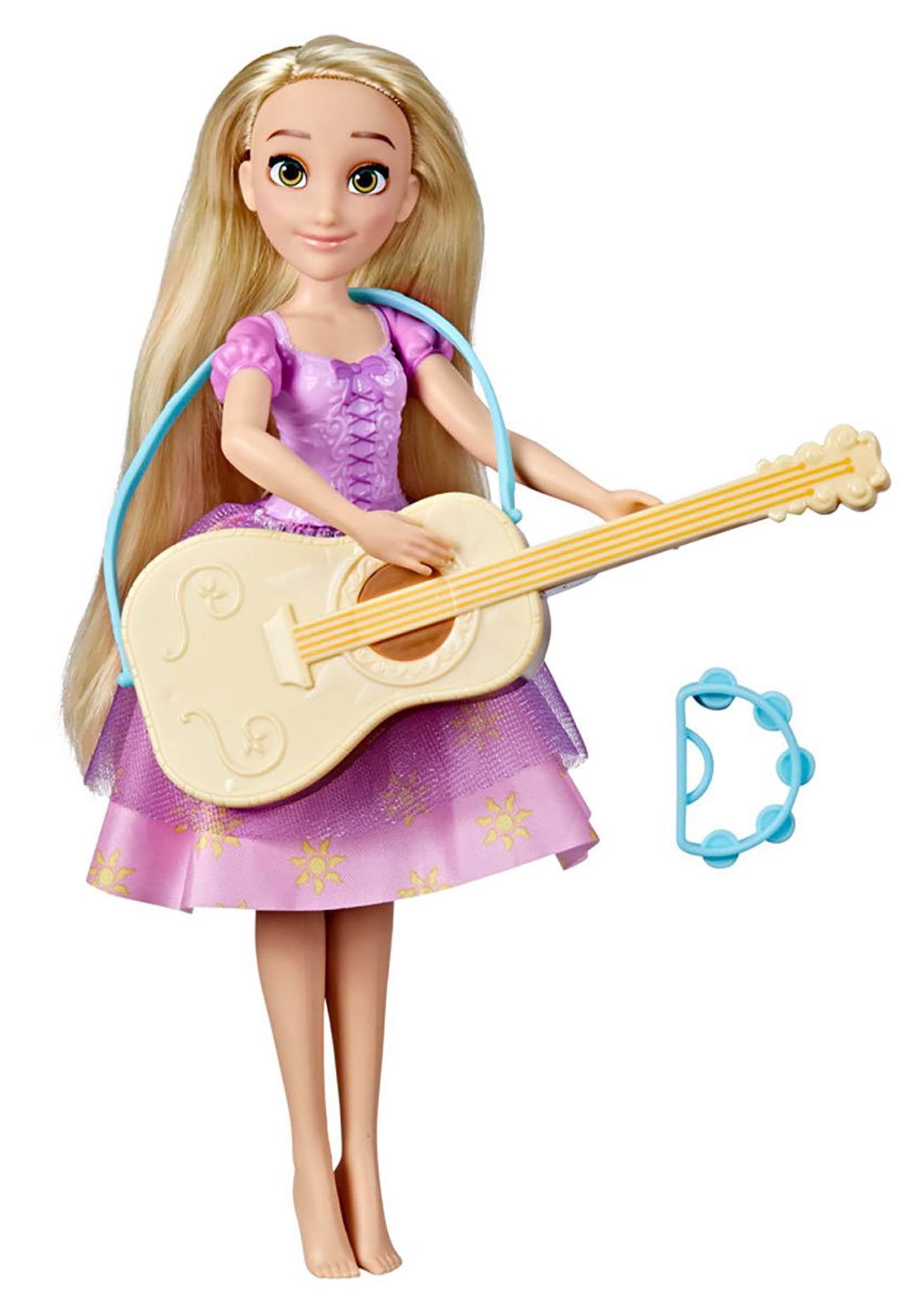 Disney Princess Rockin Rapunzel Fashion Doll and Guitar Set
