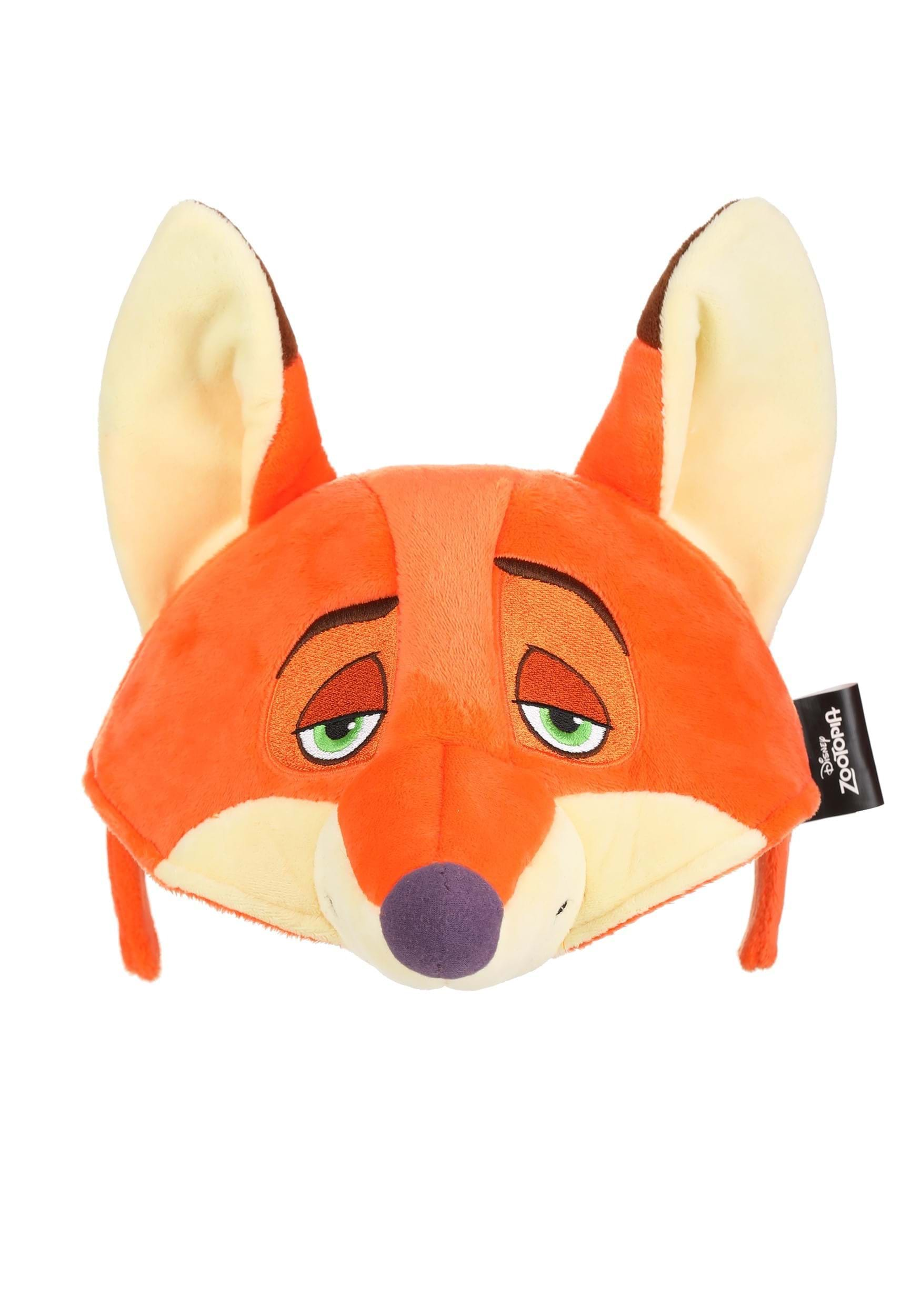 Zootopia Nick Wilde Face Costume Soft Headband