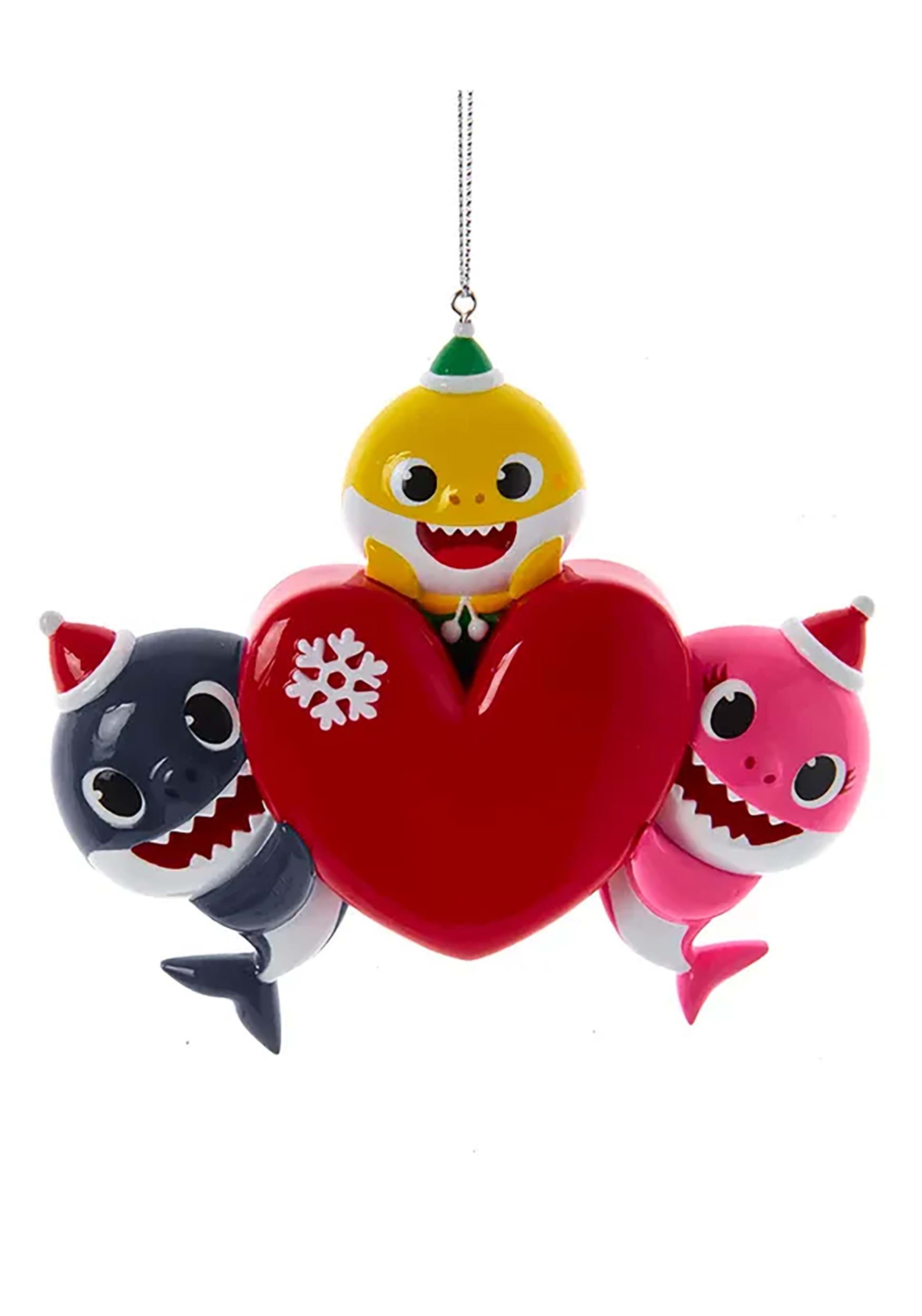 Baby Shark Ollie & Family 4 Personalized Ornament