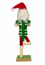 15" WOOD YOGA SANTA NUTCRACKER Alt 1