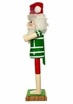 15" WOOD YOGA SANTA NUTCRACKER Alt 2