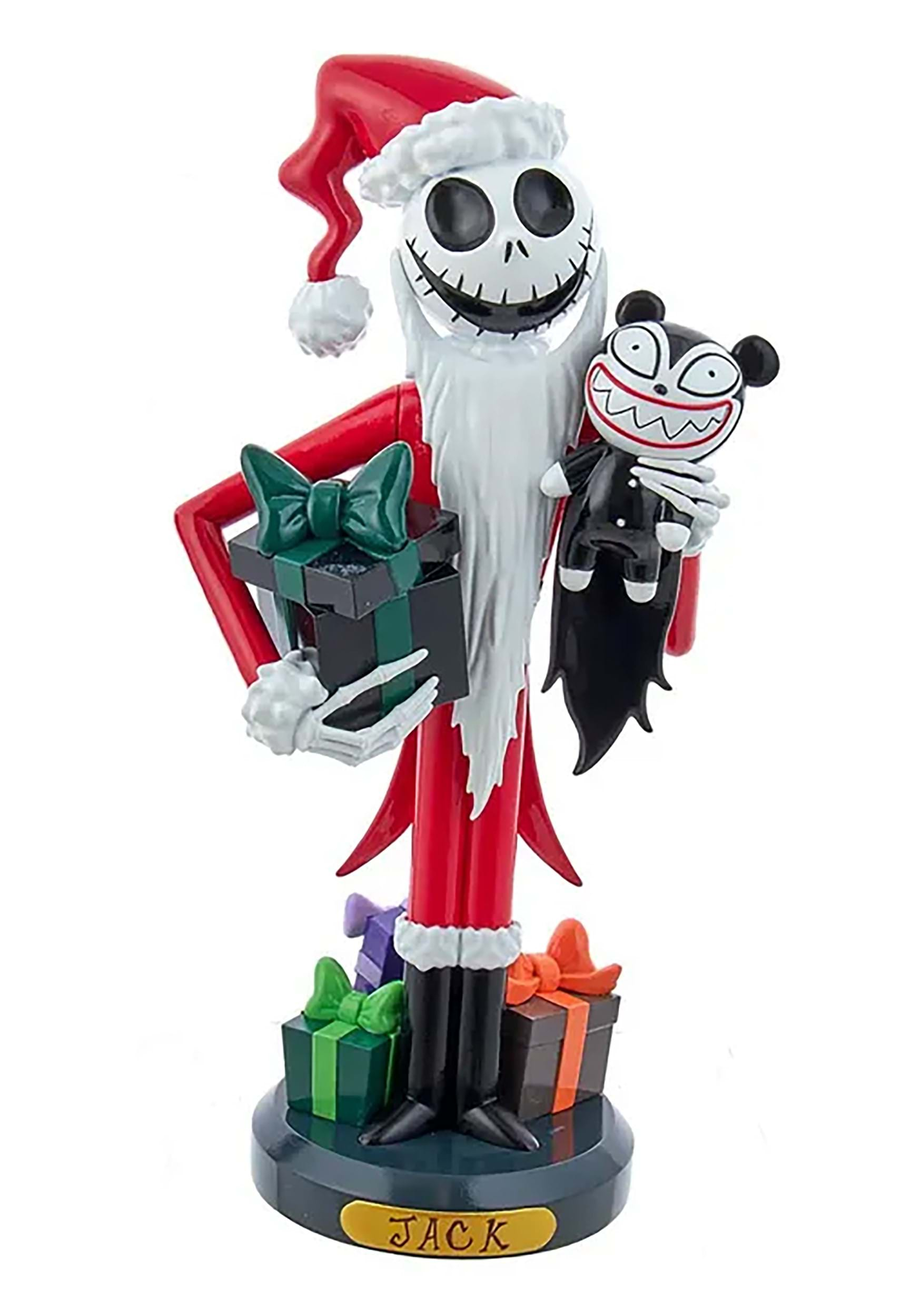 Nightmare Before Christmas Jack W/Vampire 10 Inch Nutcracker