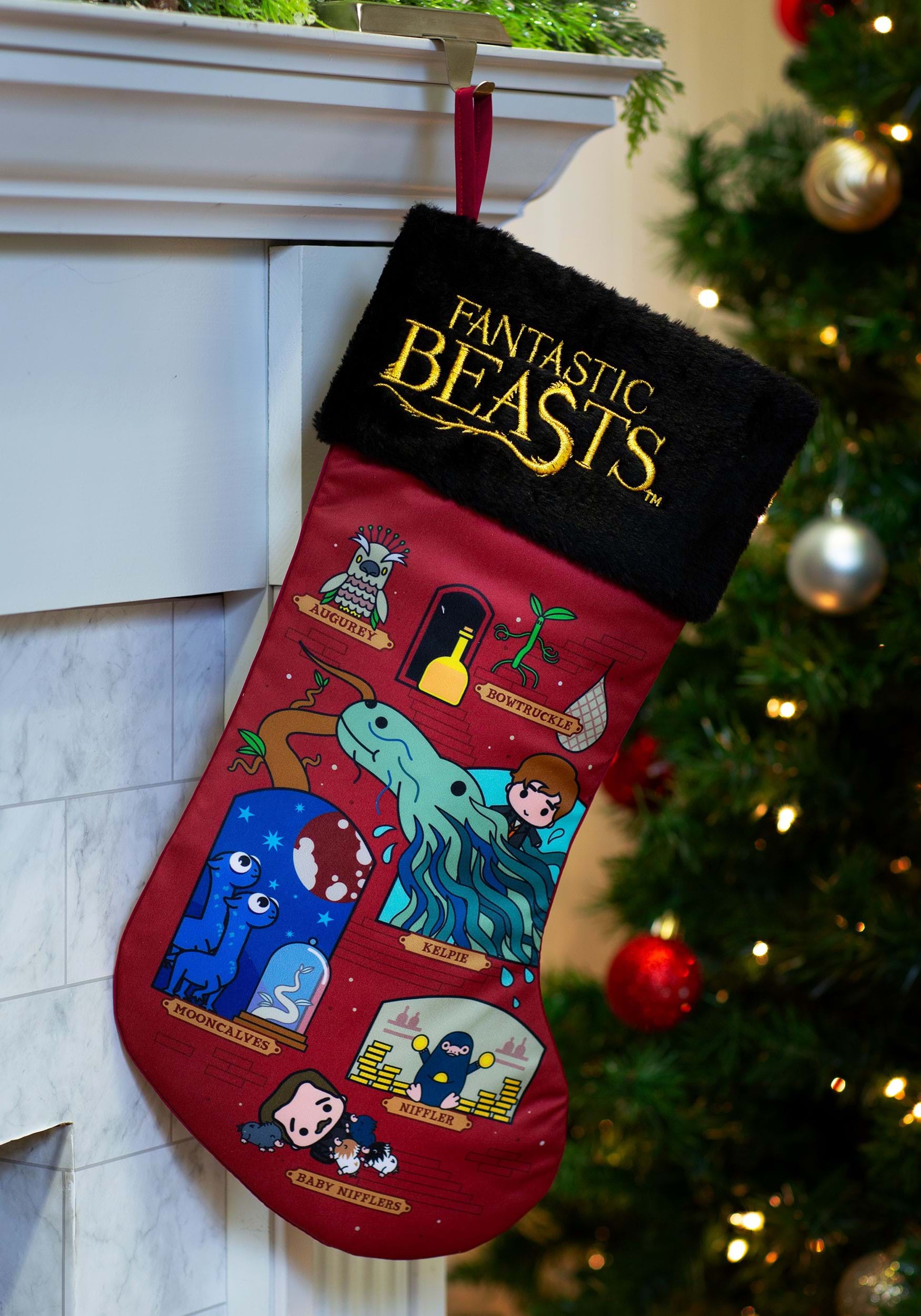 19 Inch Fantastic Beasts Stocking | Harry Potter Christmas Decor