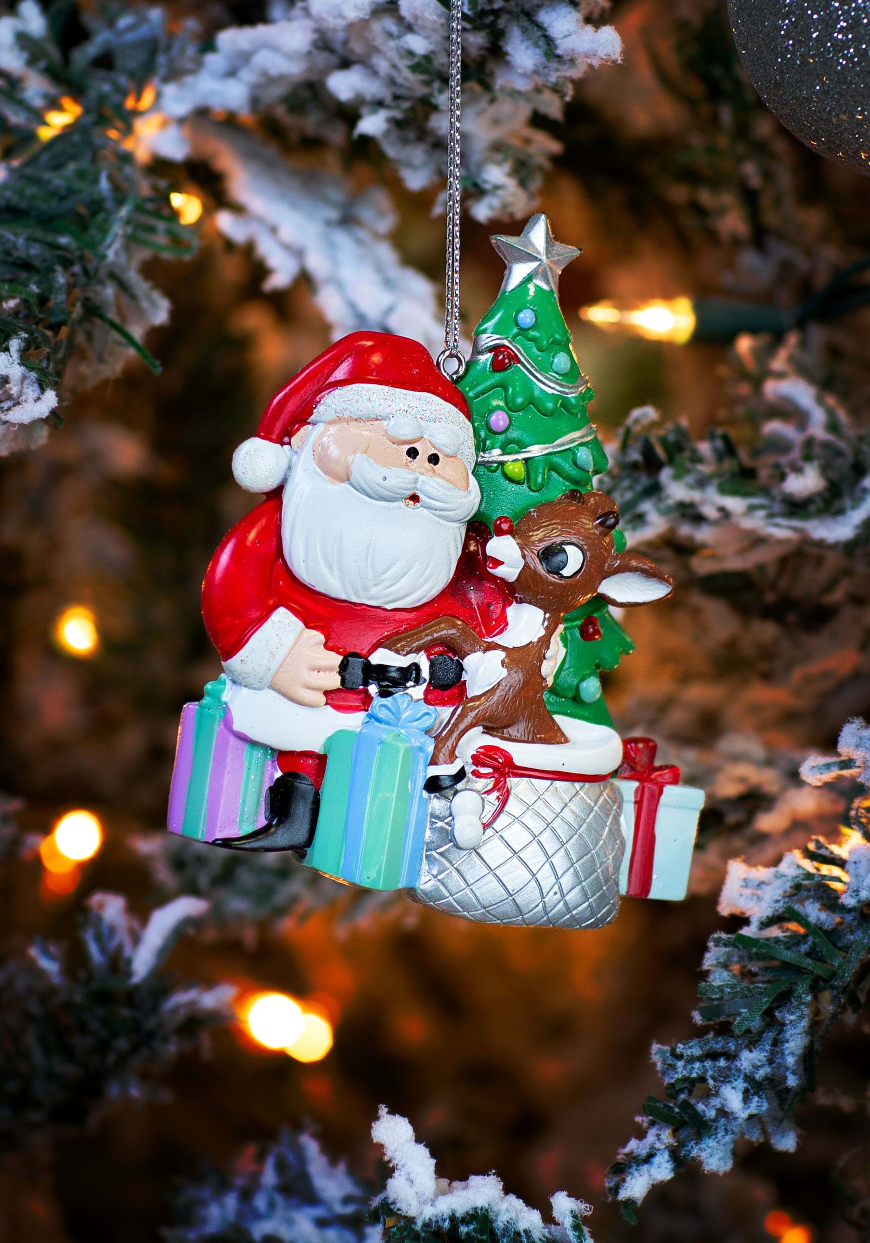 Santa/Rudolph Tree Ornament