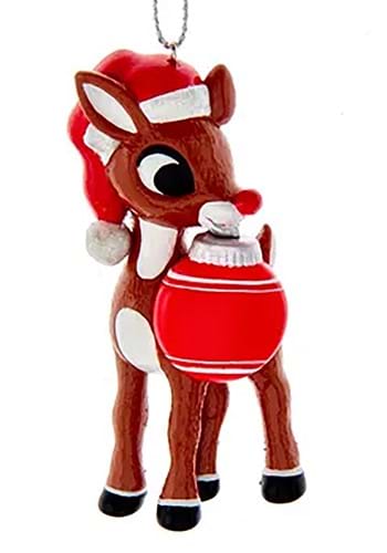 4 Inch Resin Rudolph Personalization Ornament