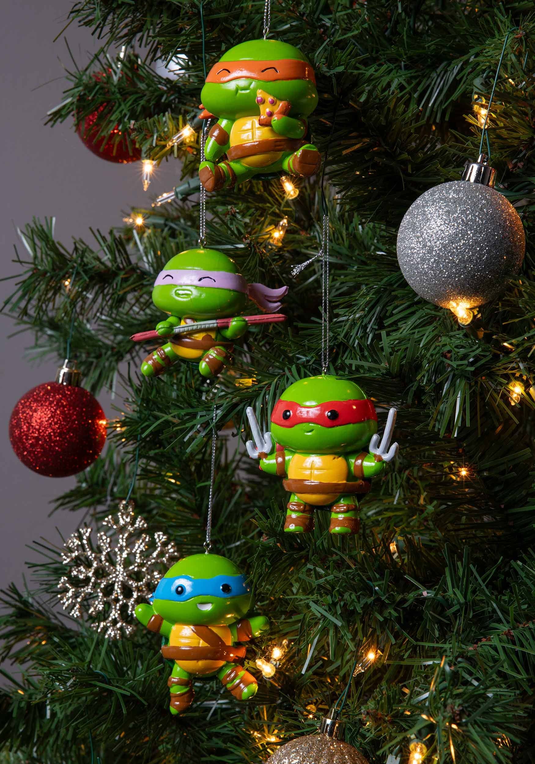 TMNT Kawaii Ninja Turtle Ornaments