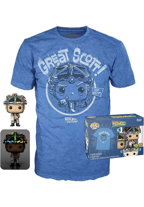 POP TEE Back to the Future Doc