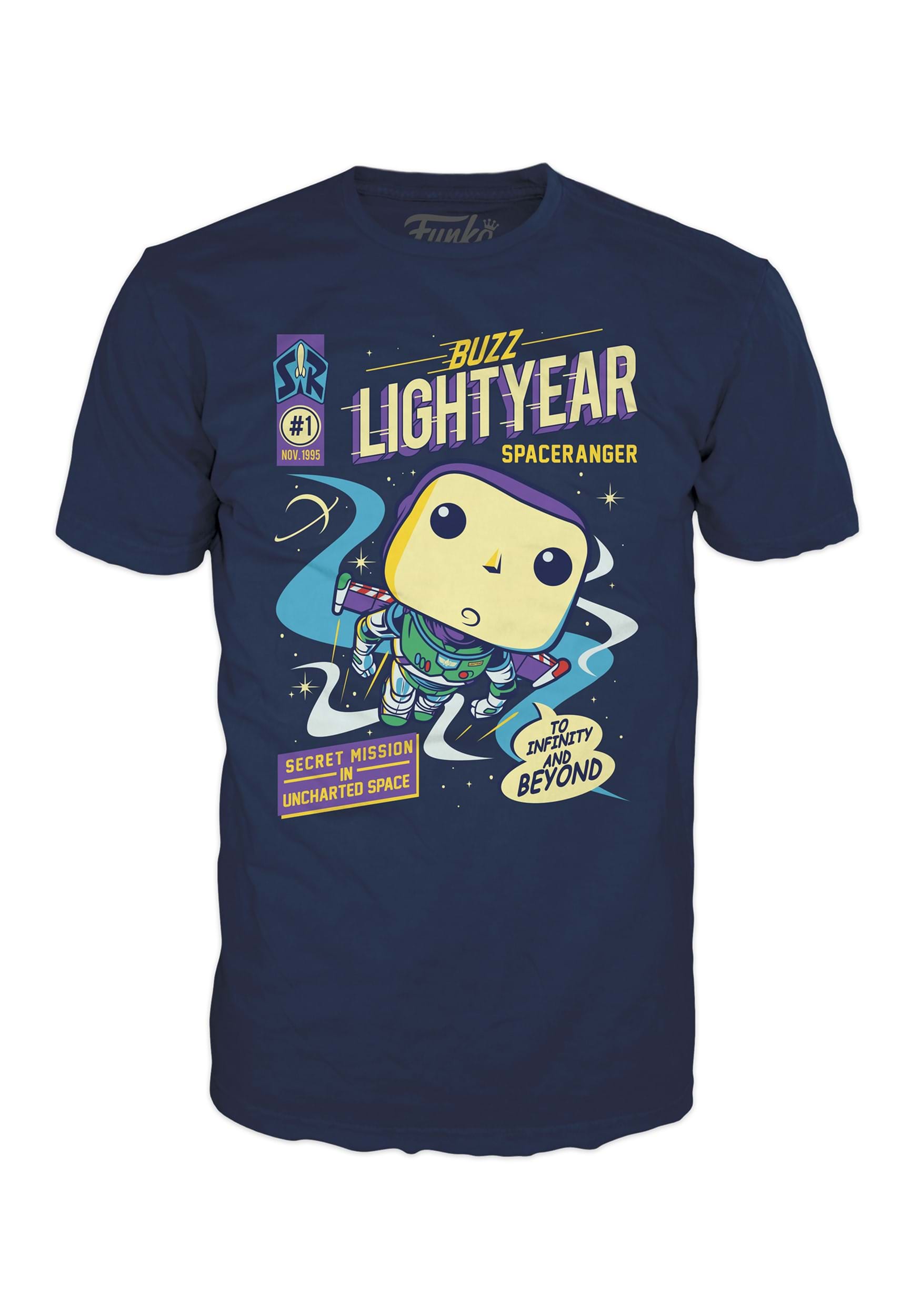 Funko Boxed Tee: Toy Story- Buzz Lightyear Shirt for Adults