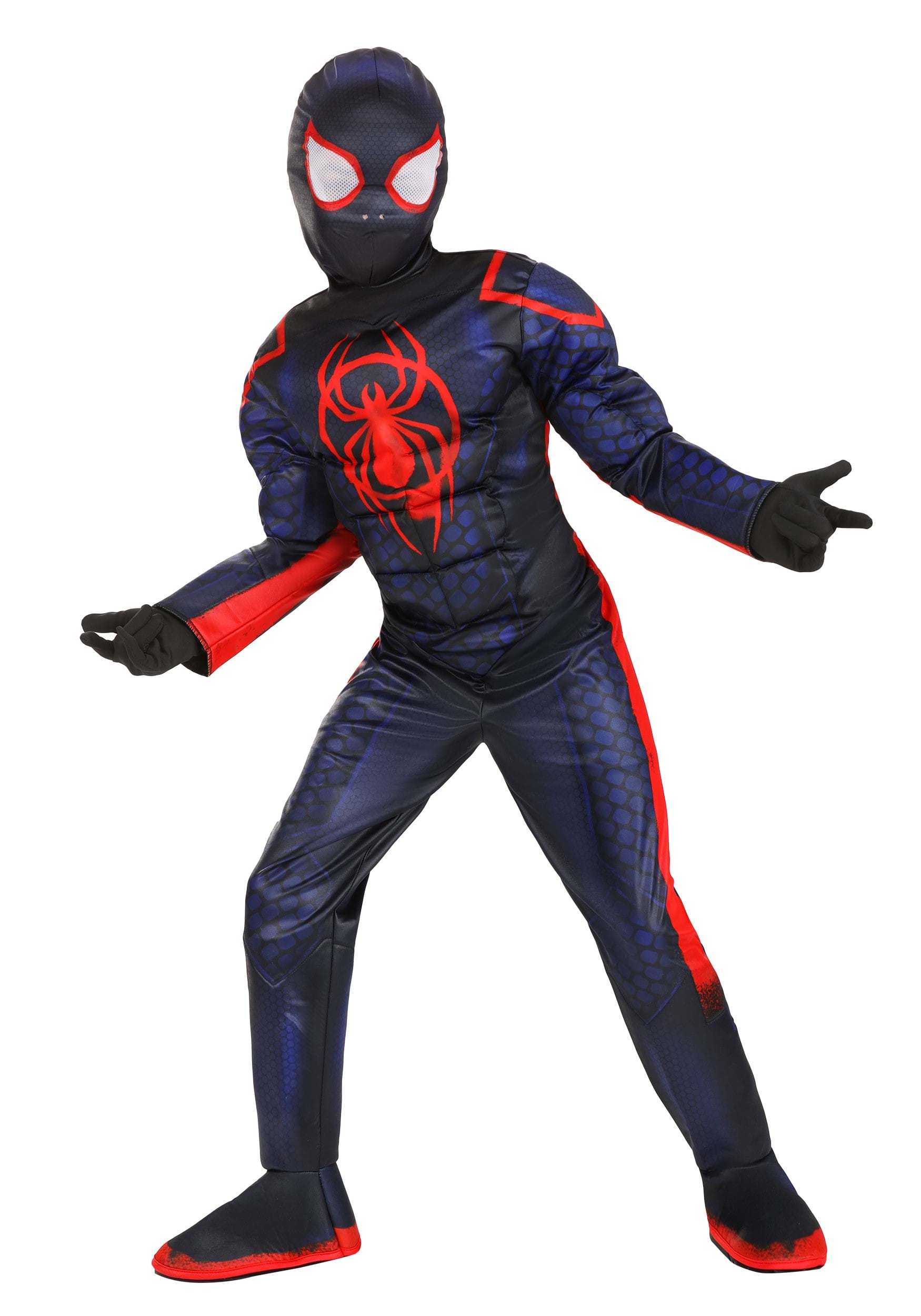 Boys' Spider-Man: Miles Morales Cosplay Sweatshirt - Black XS