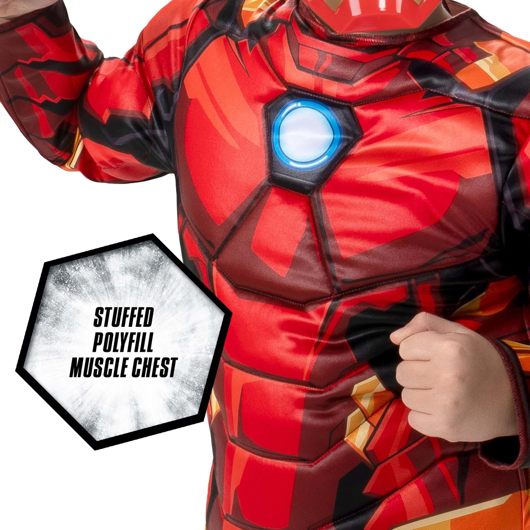 Photo Real Mens Padded Muscle Costume Shirt