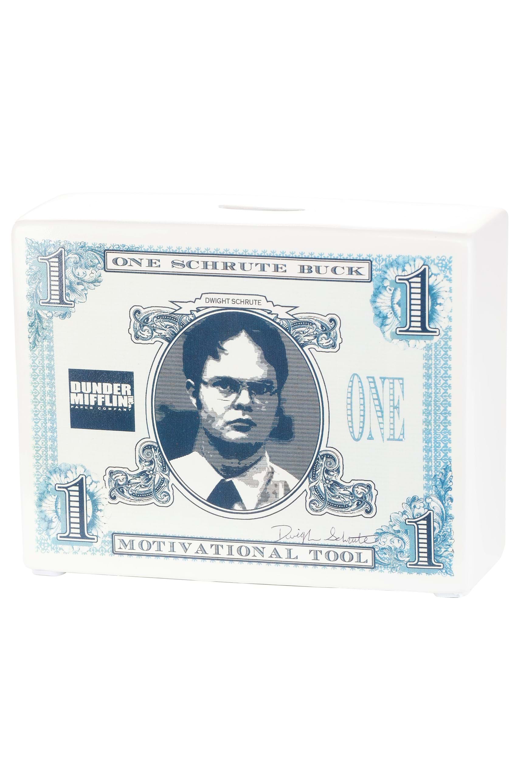 The Office Schrute Buck Ceramic Coin Bank
