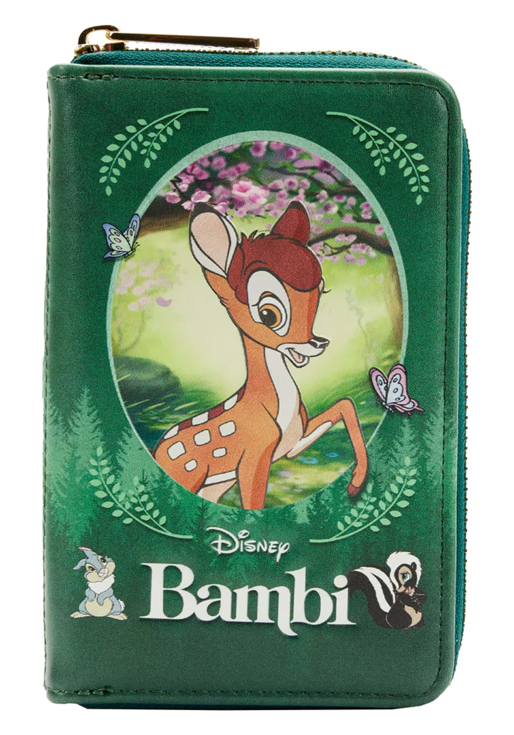 Loungefly Disney Classic Books Ziparound Bambi Wallet