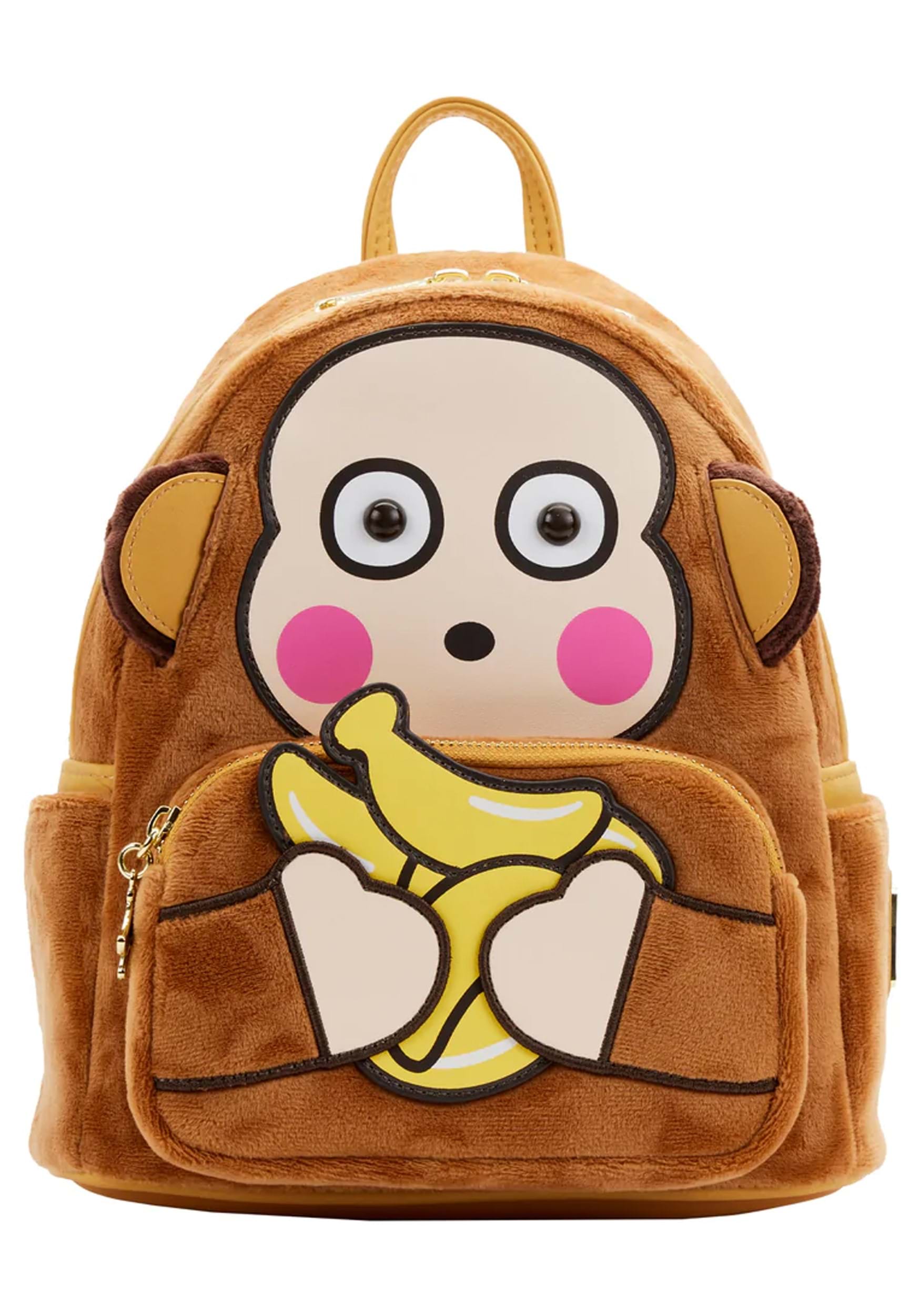 Sanrio Monkichi Cosplay Loungefly Mini Backpack
