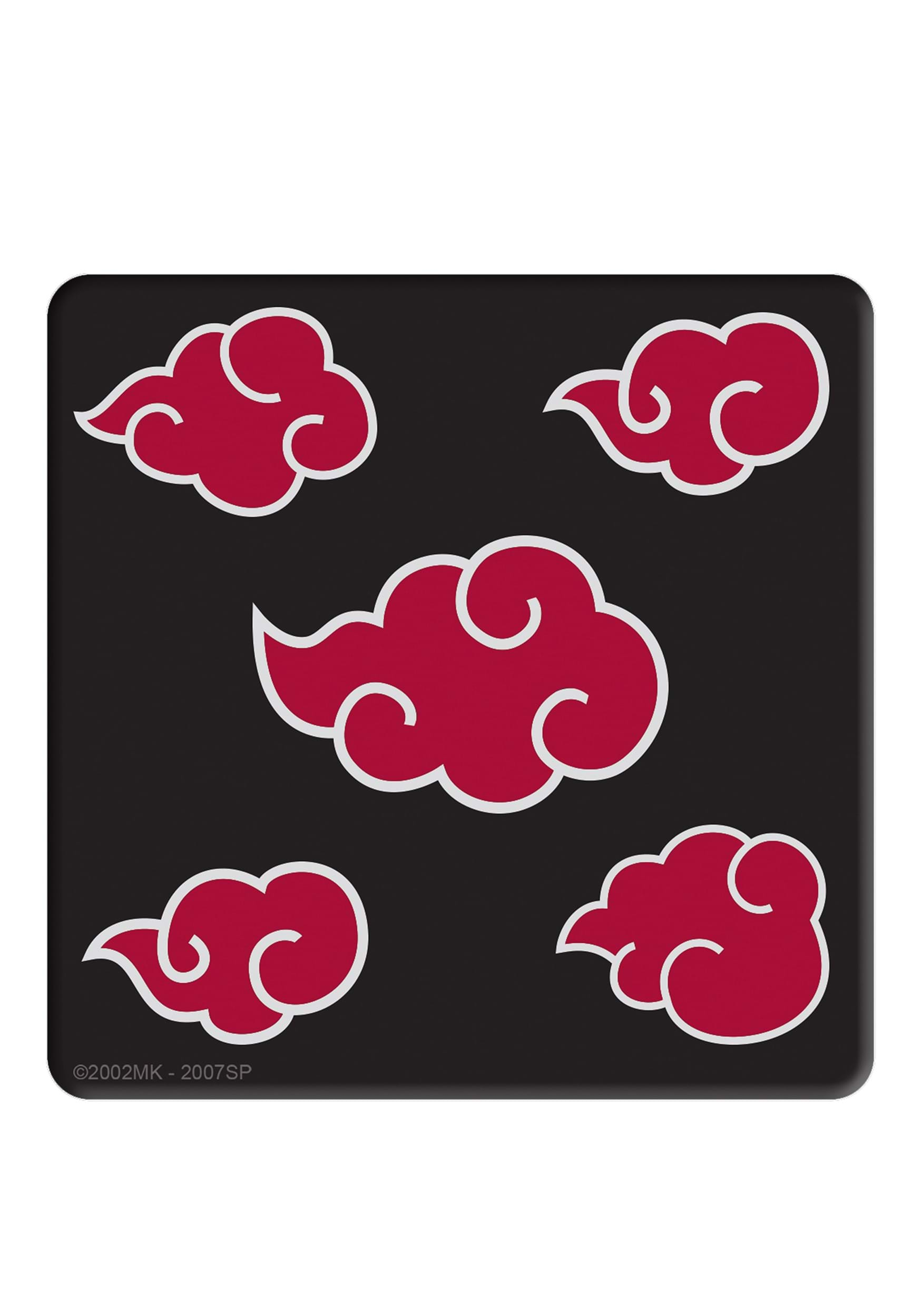 Naruto Shippuden Akatsuki Red & White Cloud Ninja Vinyl Sticker