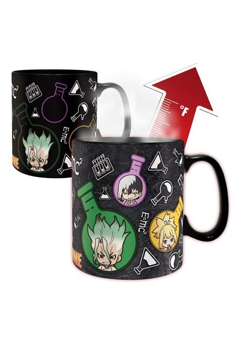 Dr Stone Chibi Formula Heat Activated Mug