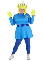 Plus Size Disney and Pixar Toy Story Alien Costume Alt 1