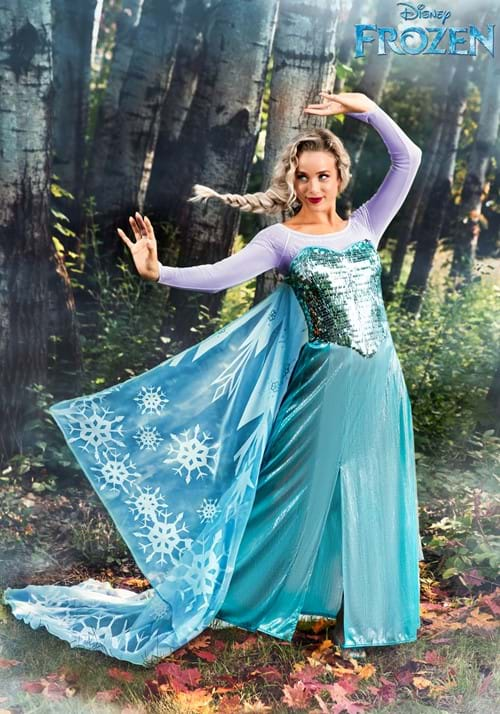 Premium Disney Frozen Elsa Costume for Women