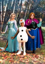 Adult Premium Disney Frozen Anna Costume Alt 7