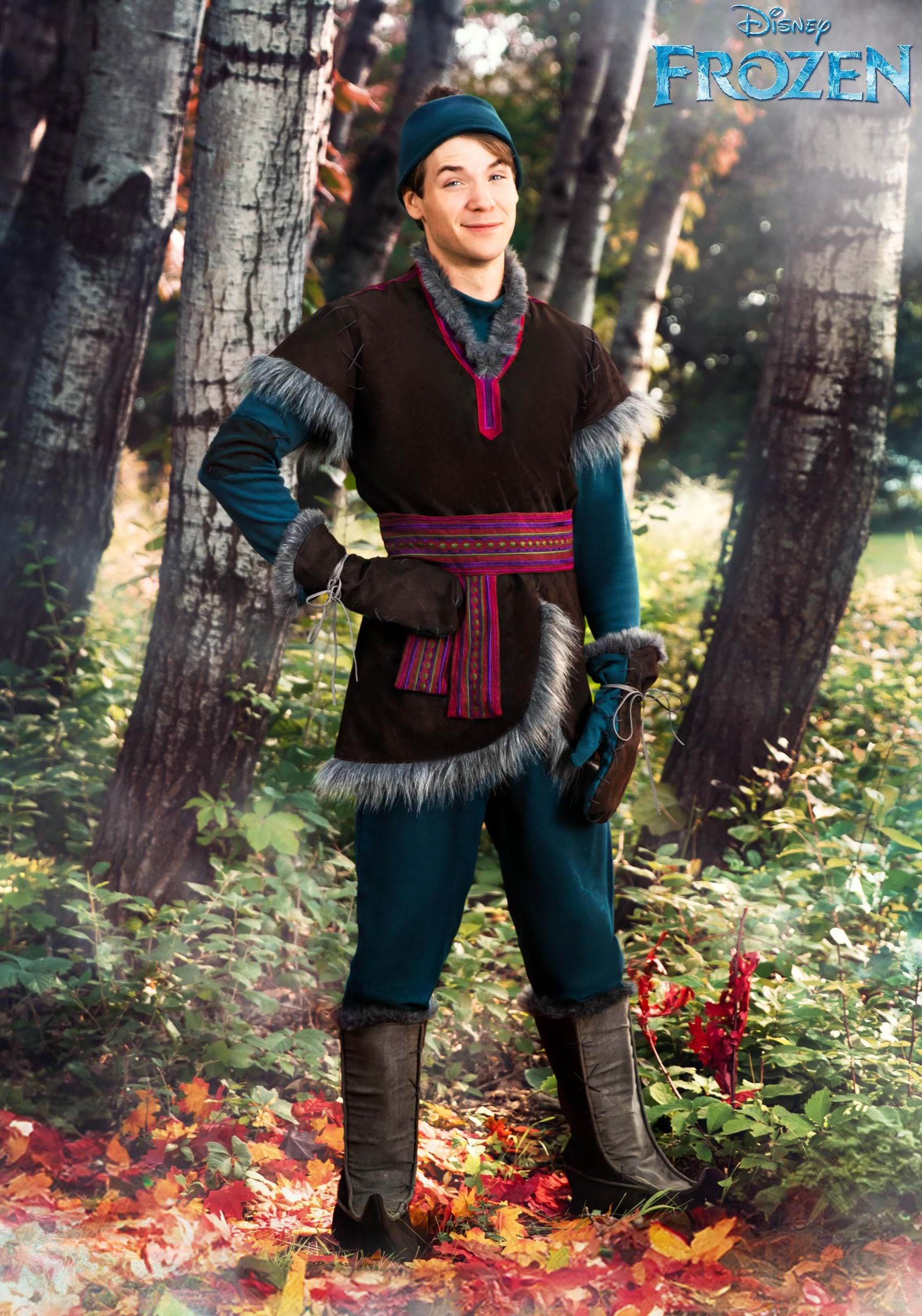 Authentic Disney Frozen Mens Kristoff Costume