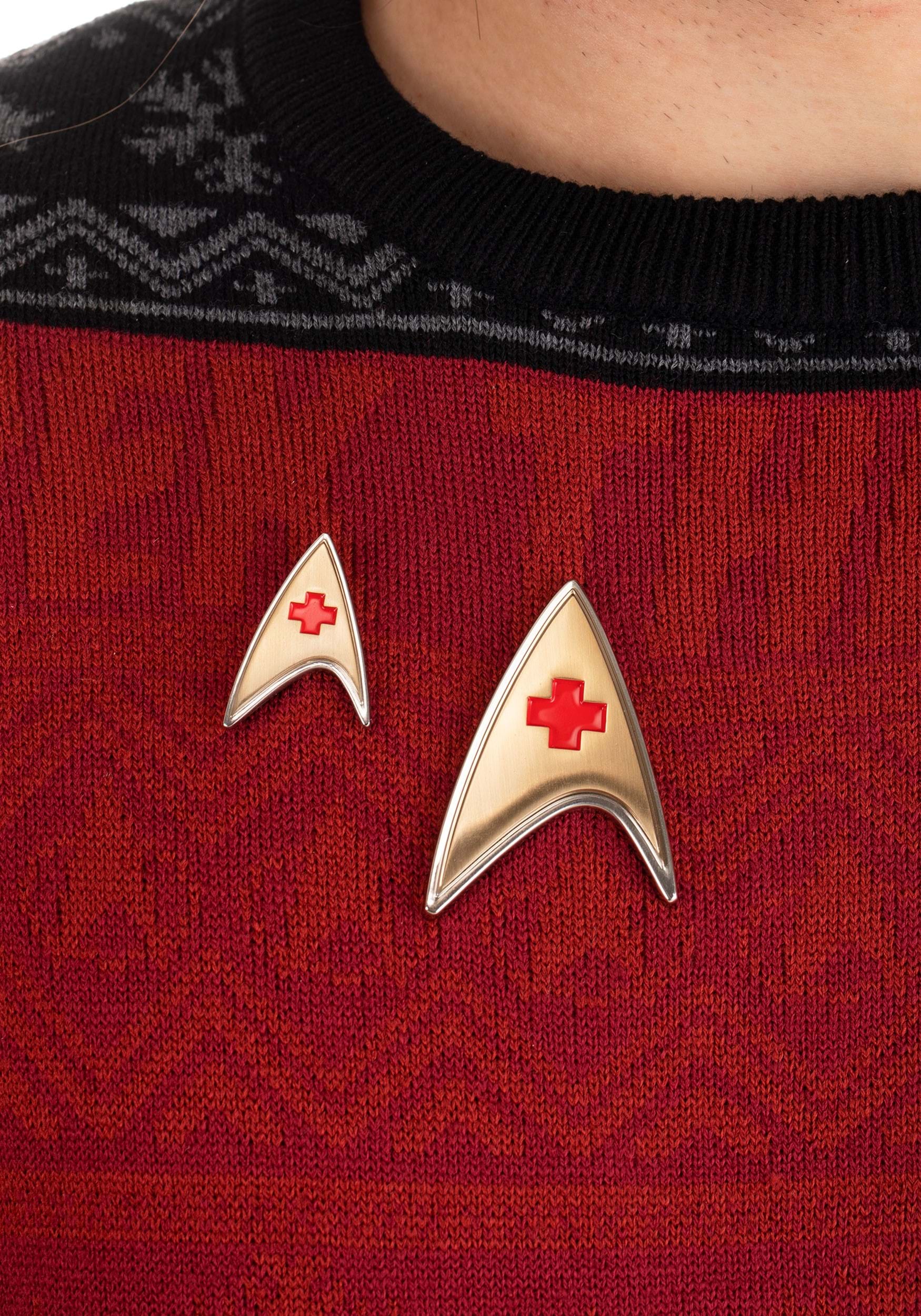 Star Trek Discovery Emblem Scarf Official Star Trek Merchandise NEW 