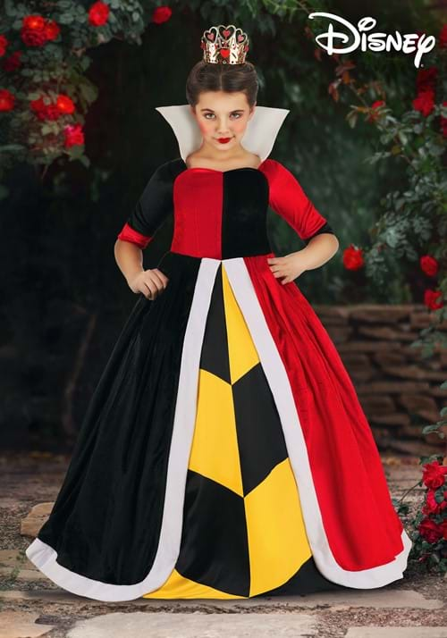 Girls Deluxe Disney Queen of Hearts Costume