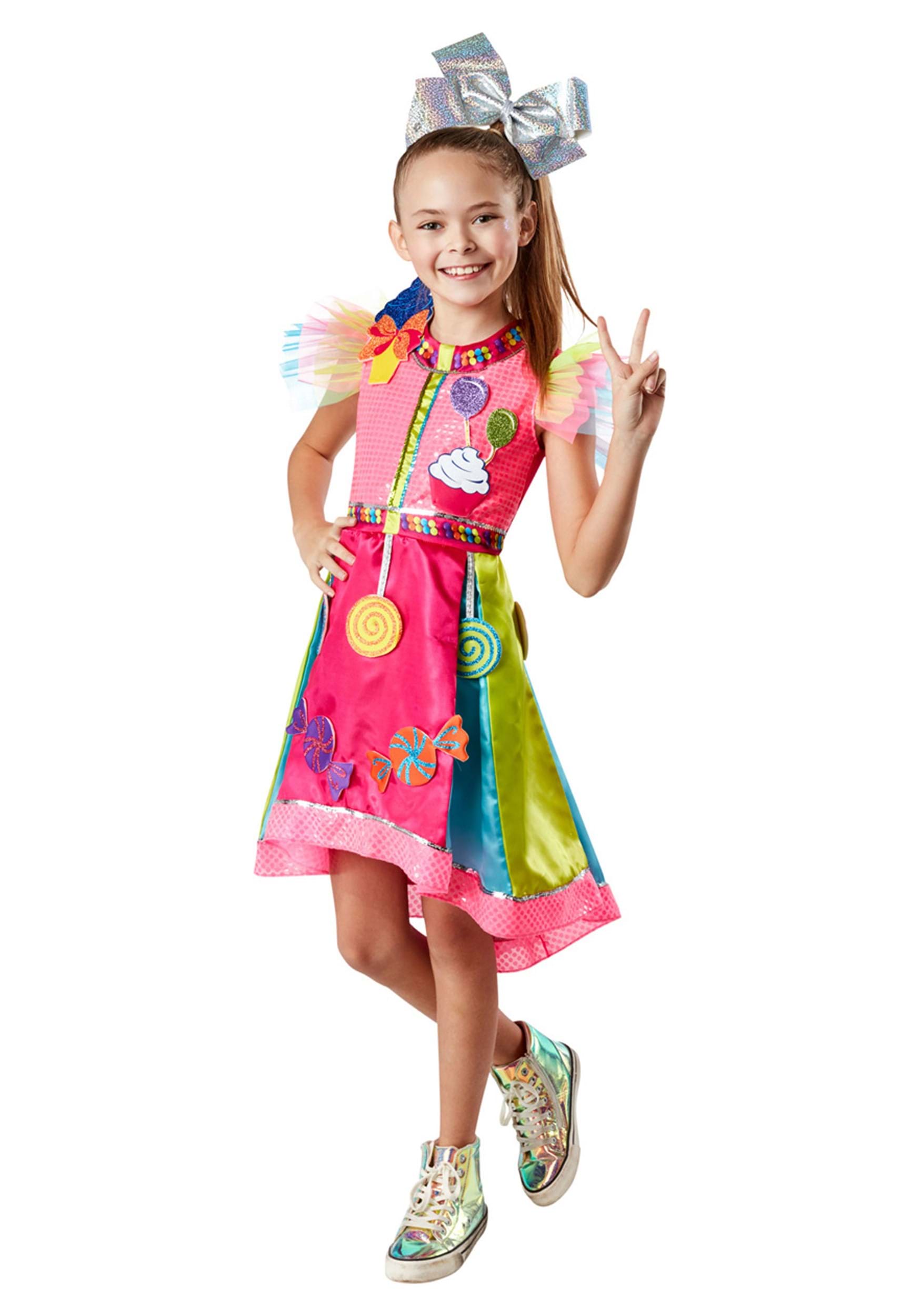 Photos - Fancy Dress Rubies Costume Co. Inc JoJo Siwa Life is Sweet Girl's Costume Dress Green& 