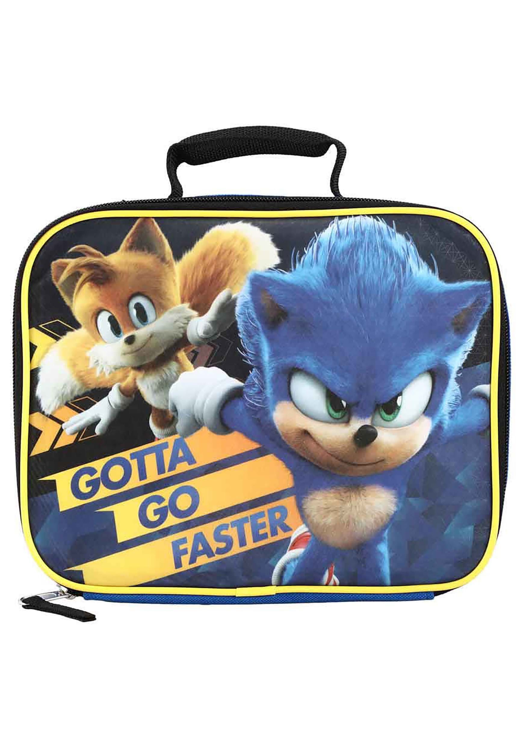 Sonic the Hedgehog Gotta Go Faster Lunch Tote
