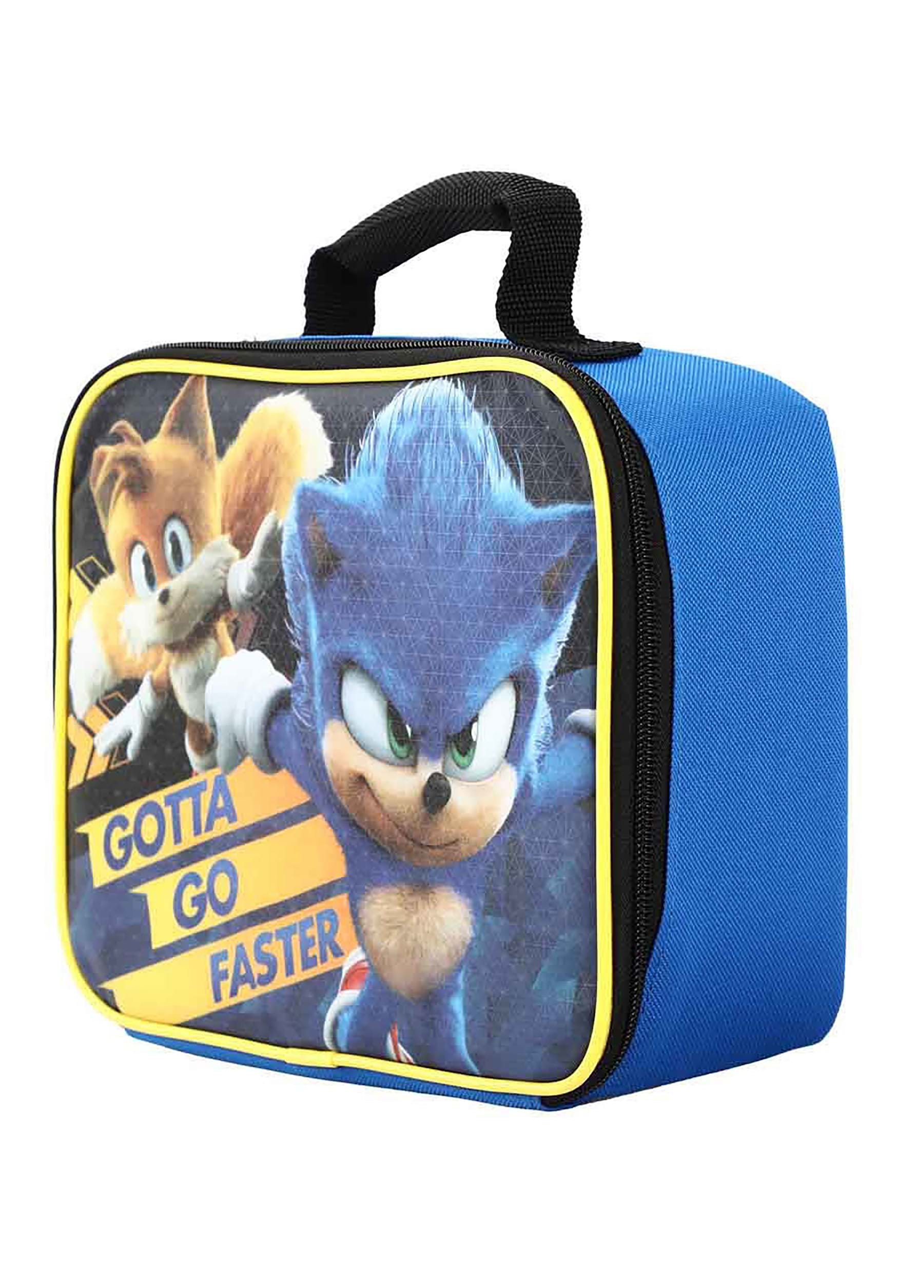 Sonic The Hedgehog Gotta Go Faster Lunch Tote