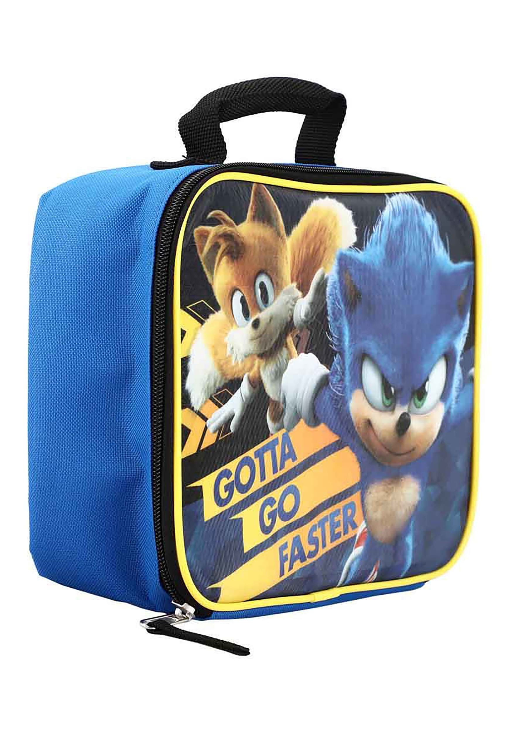 Sonic The Hedgehog Gotta Go Faster Lunch Tote