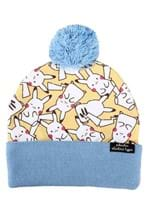 POKEMON PIKACHU ELECTRIC TYPE AOP POM BEANIE Alt 1