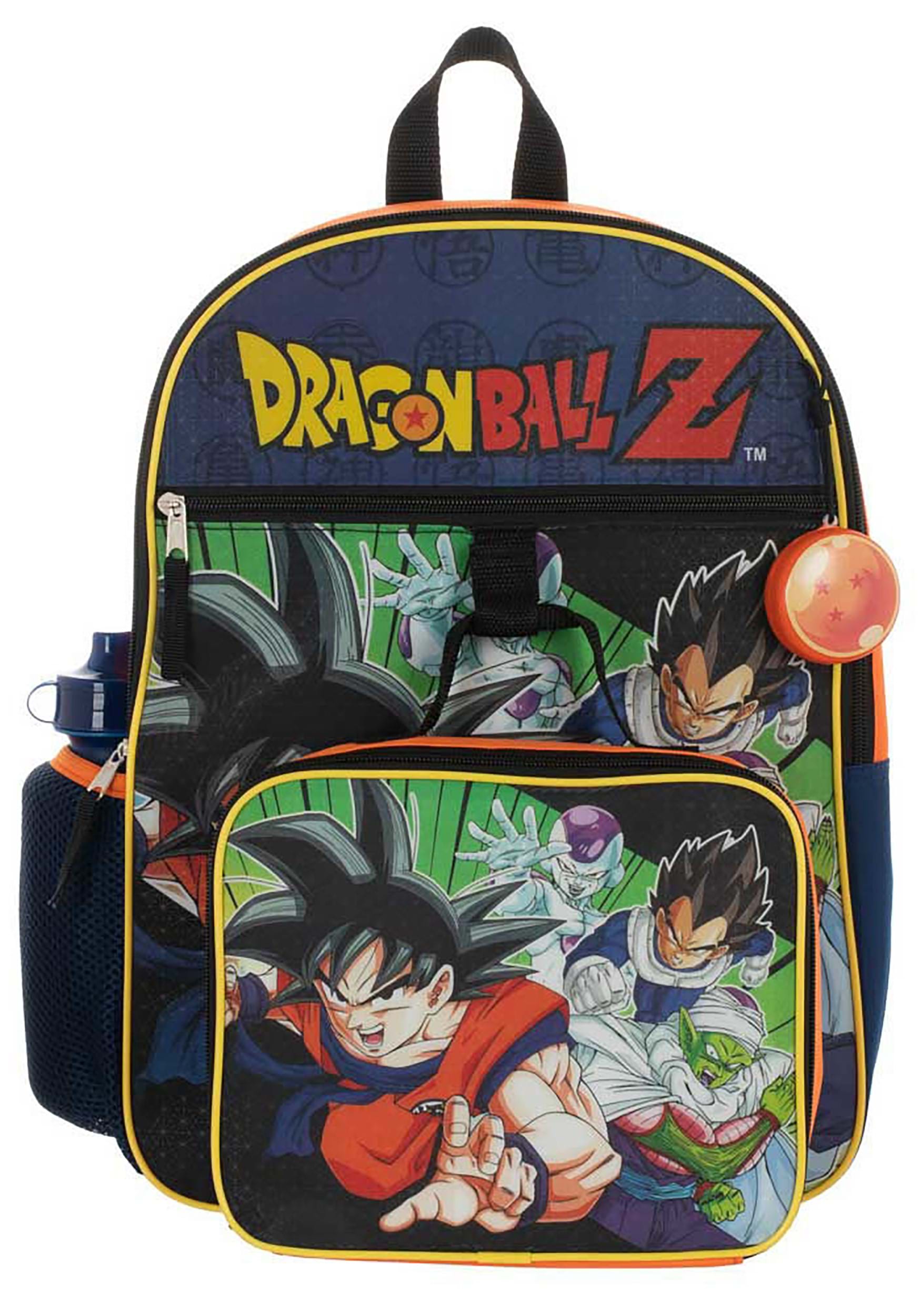 Dragon Ball Z 5 Piece Backpack Set