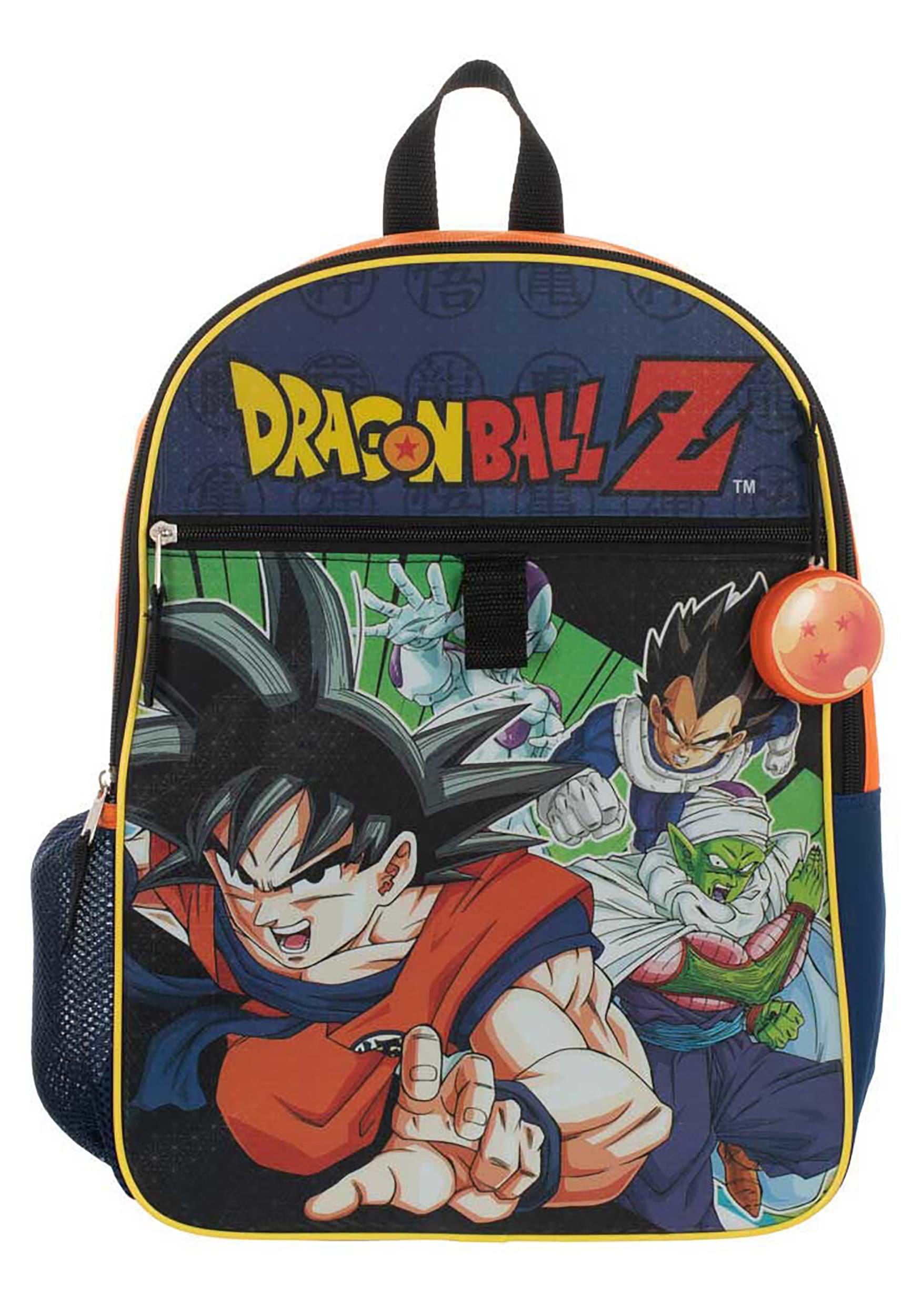 Dragonball Z 5-Piece Backpack Set